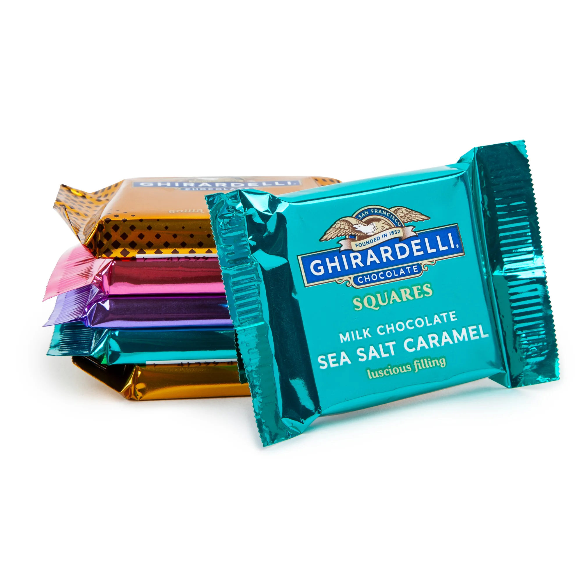 Gift Tin with Ghirardelli Chocolate Squares view 2