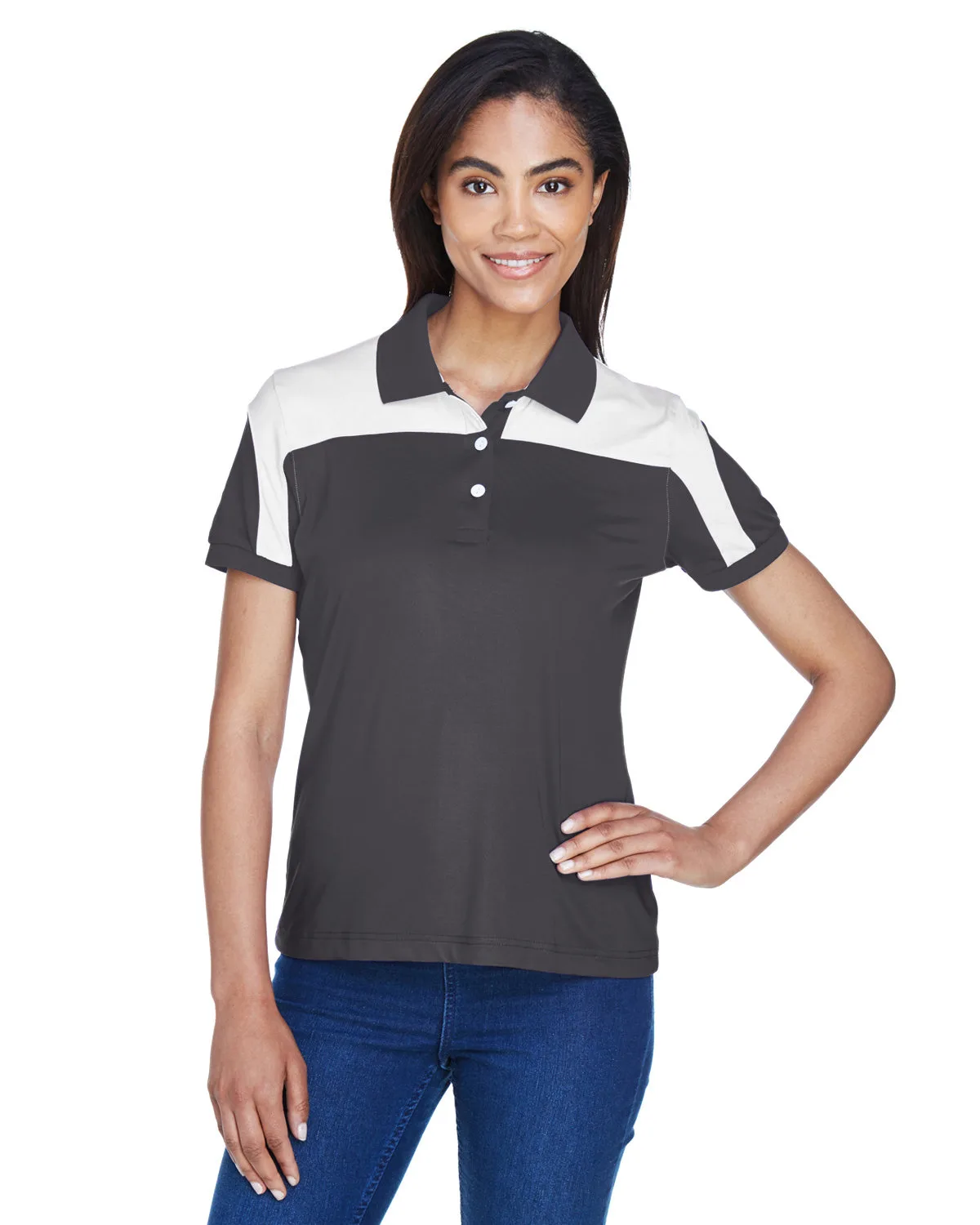 Team 365 Ladies' Victor Performance Polo view 2
