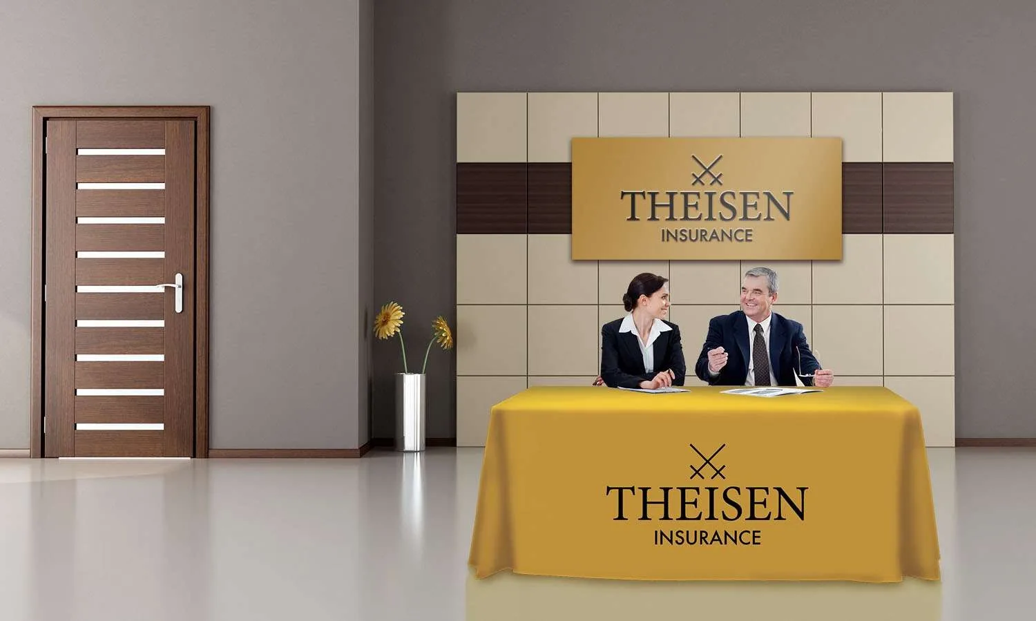4' Standard Table Throw (Full-Color Full-Bleed) view 3