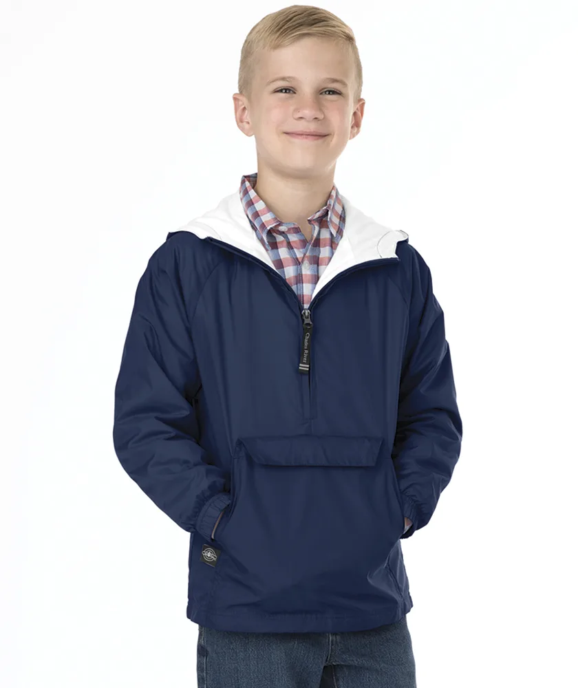 Youth Classic Solid Pullover Jacket view 2