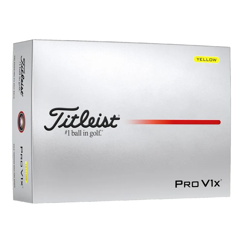 Titleist Pro V1x Golf Balls - Yellow