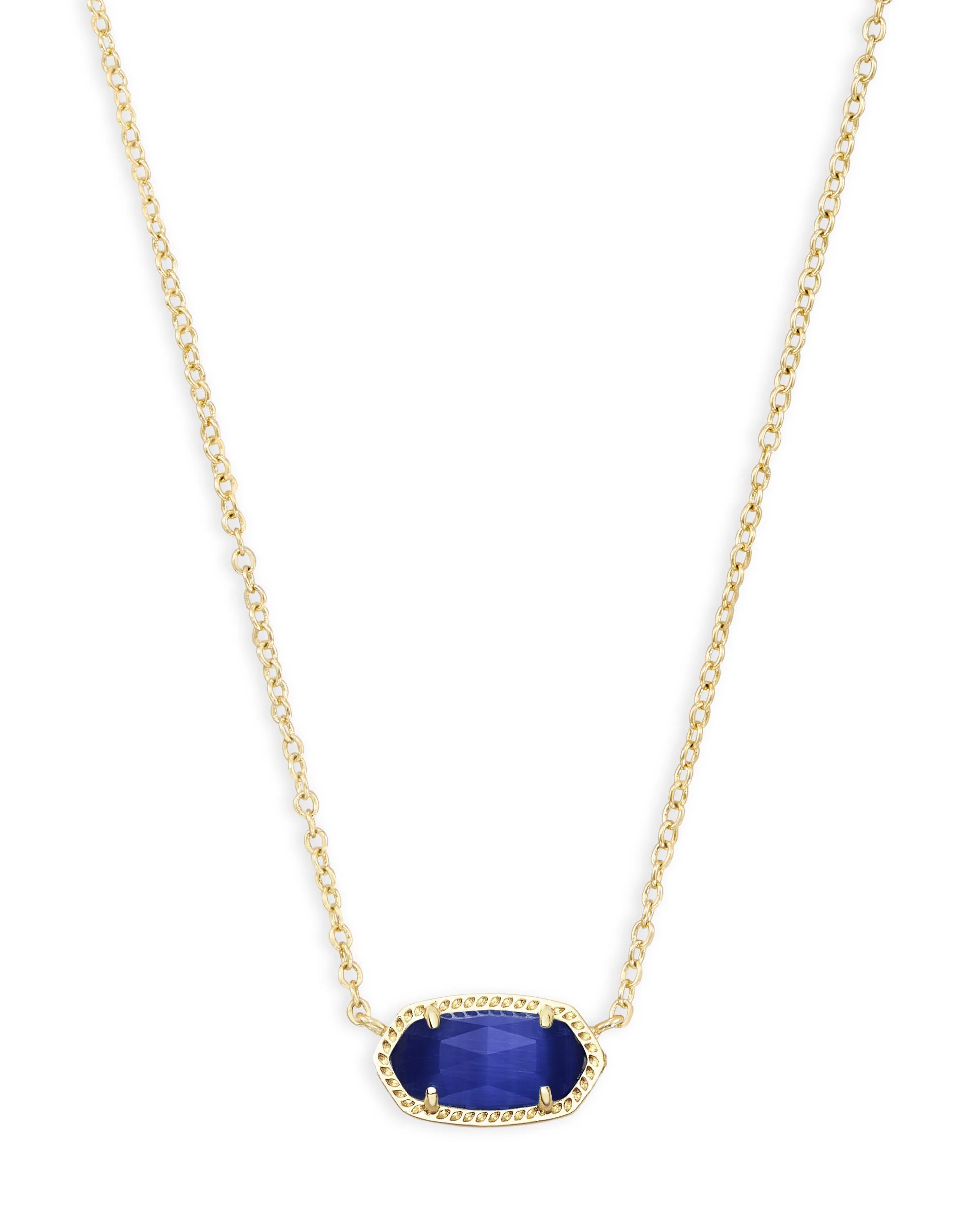 Kendra Scott Elisa Cobalt Short Pendant Necklace
