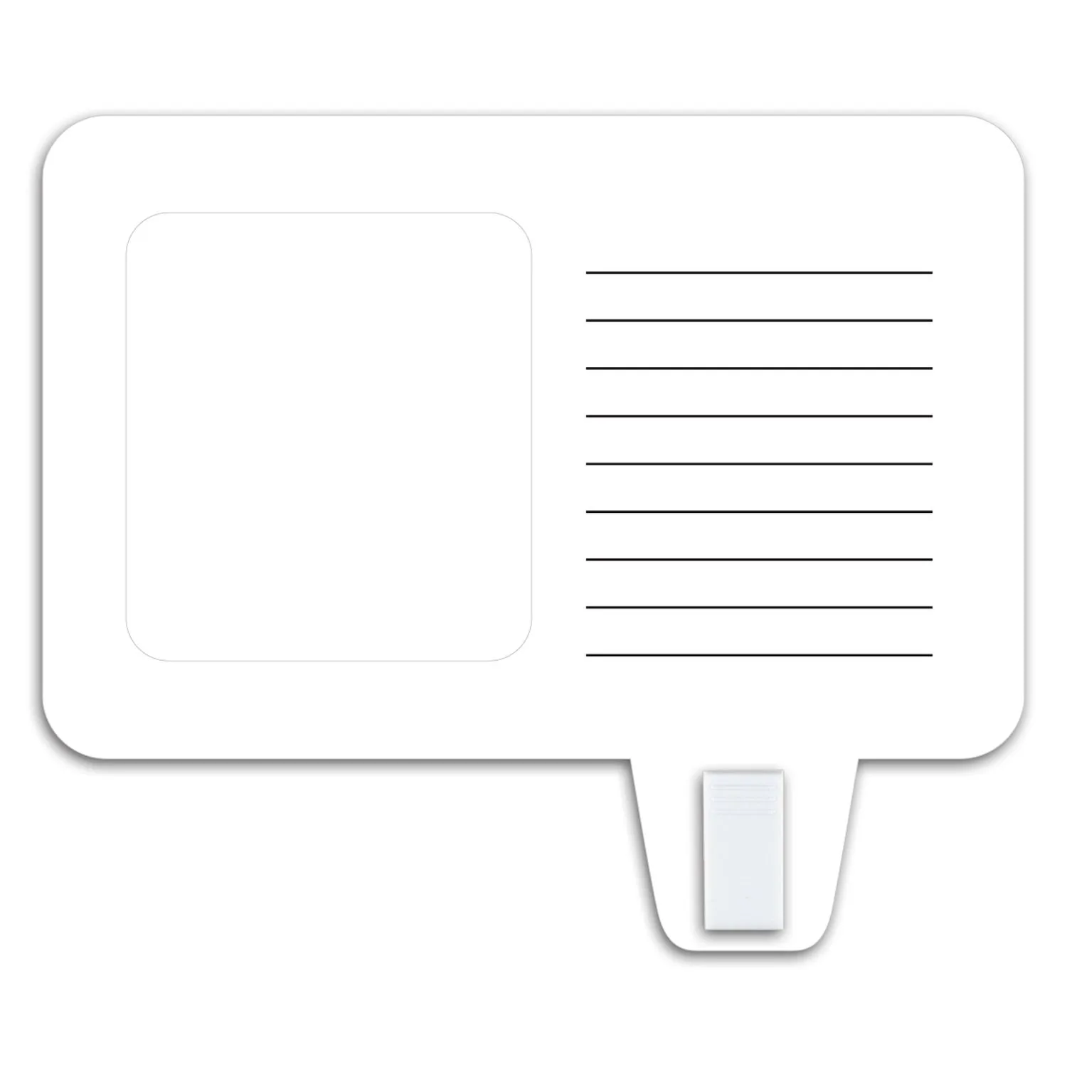 Picture Frame / Memo Magnet with Clip view 2