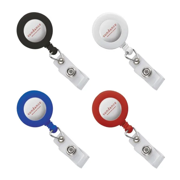 Retractable Badge Reel with Belt Clip view 2