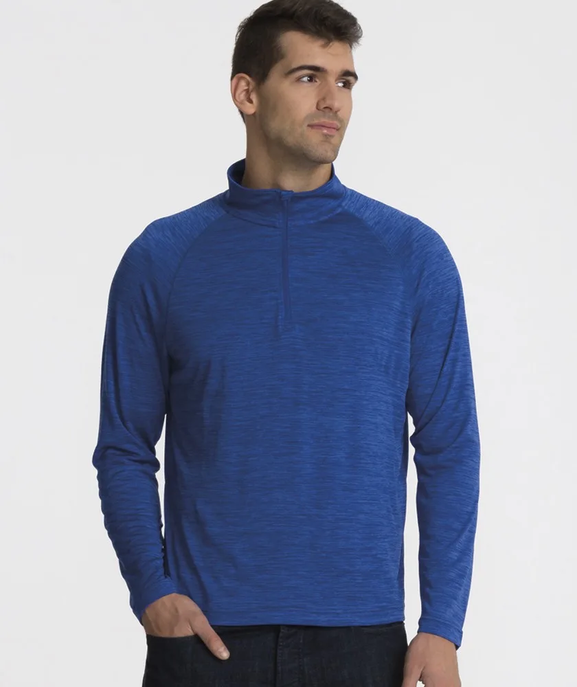 Men's Space Dye Performance Pullover view 3