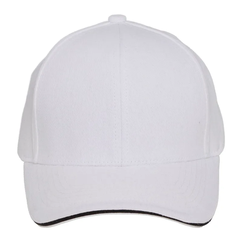 Recycled Cotton Twill 6 Panel Split Peak Ballcap