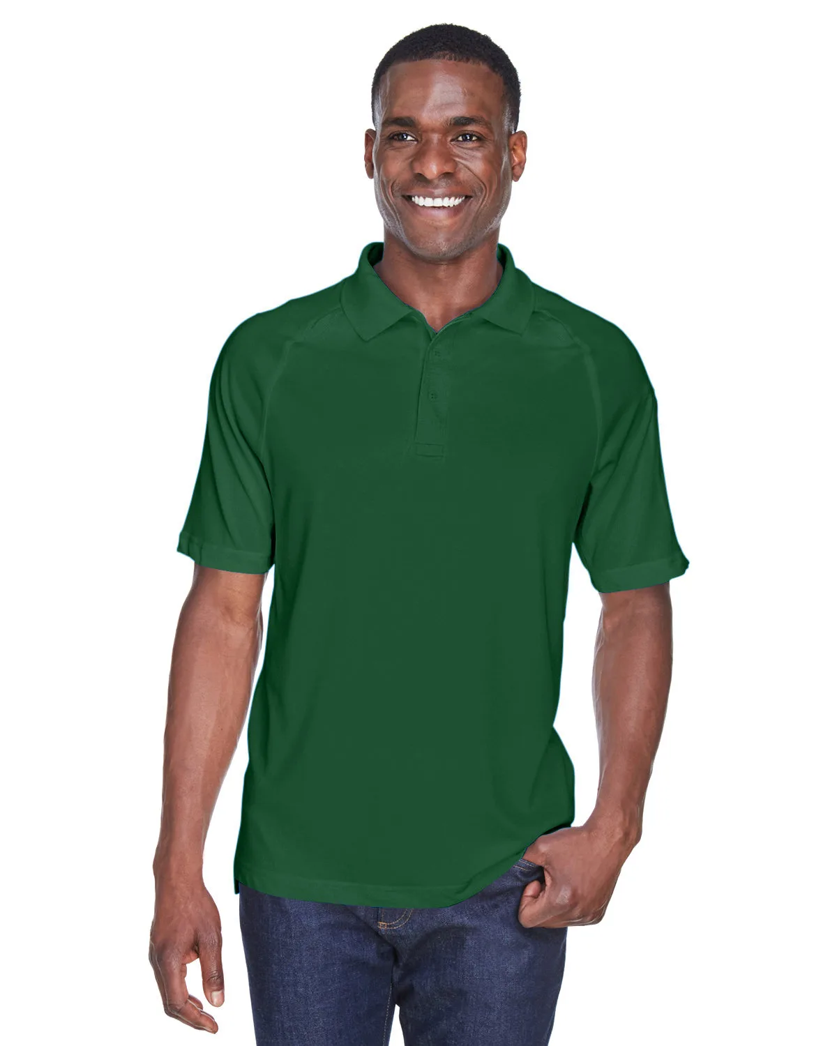Harriton Men's Advantage Tactical Performance Polo Shirt view 3