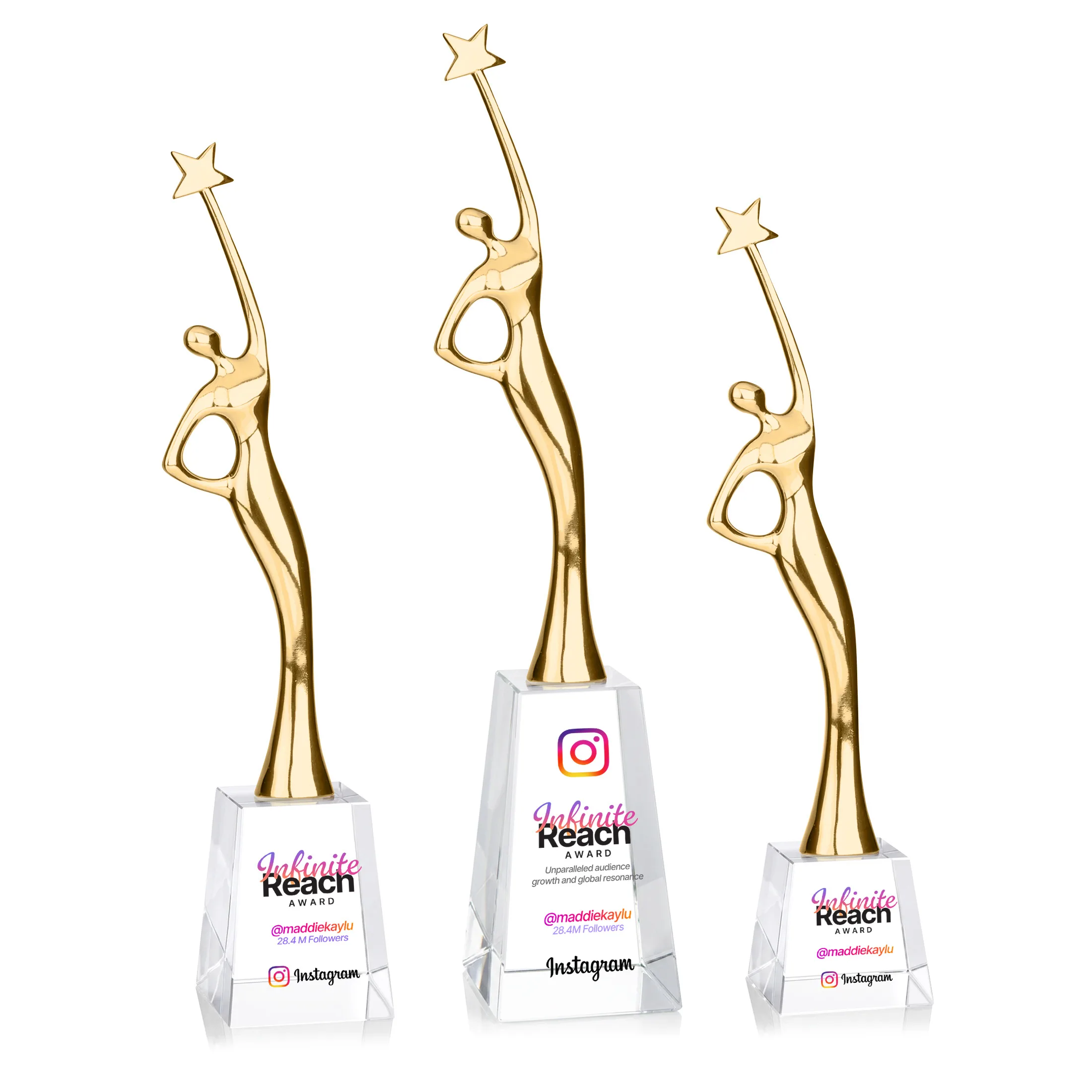 VividPrint™, Gold, Clear