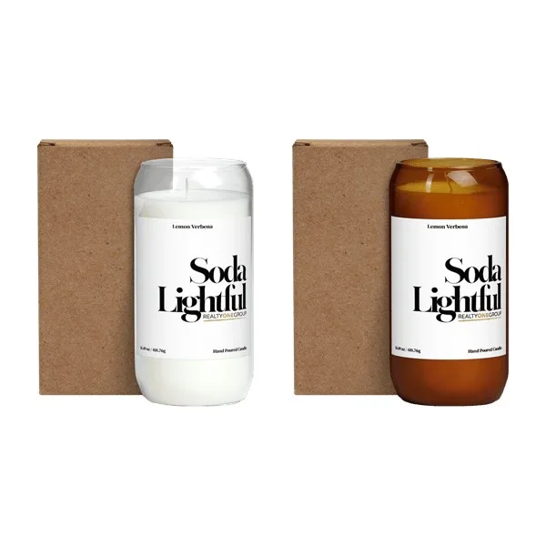 Flicker 16 oz Soda Shape Candle view 4