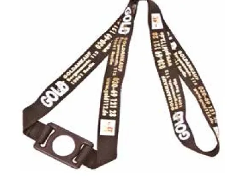 Bottle Holder Lanyard w/ Rubber Attachment view 2