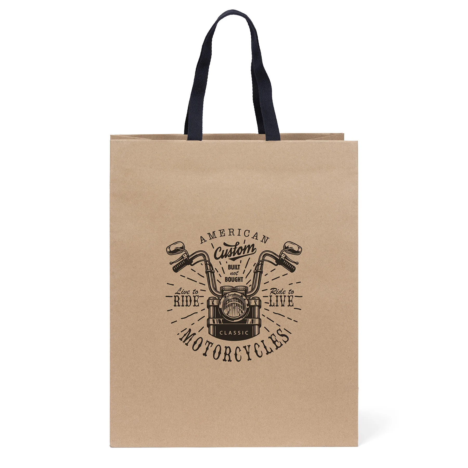 Eco Teak - Woven Handle Eurototes - Flexo Ink Print (13" x 6" x 16")
