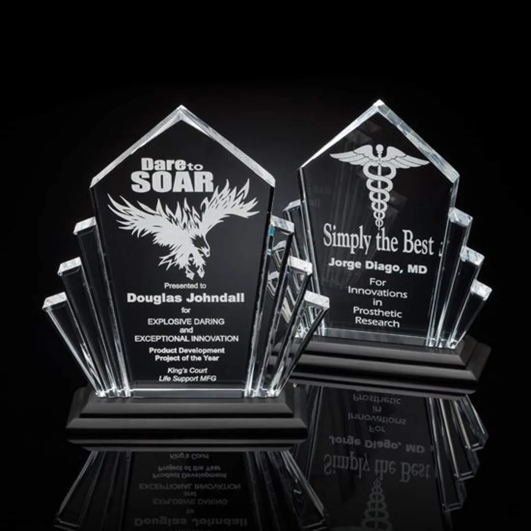 Flash Award - Acrylic/Black