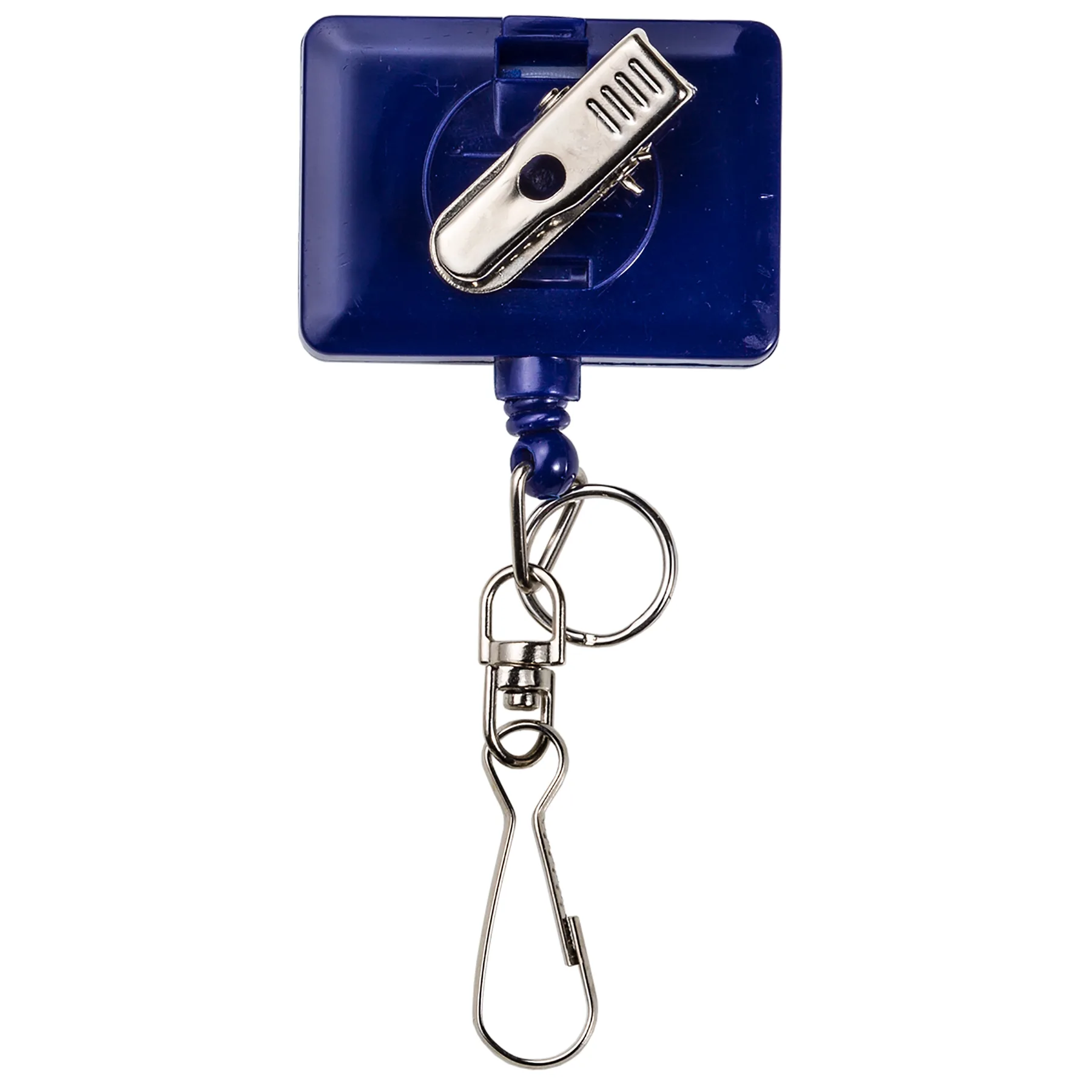 Bamboo Jumbo Rectangle Retractable Badge Reel view 3