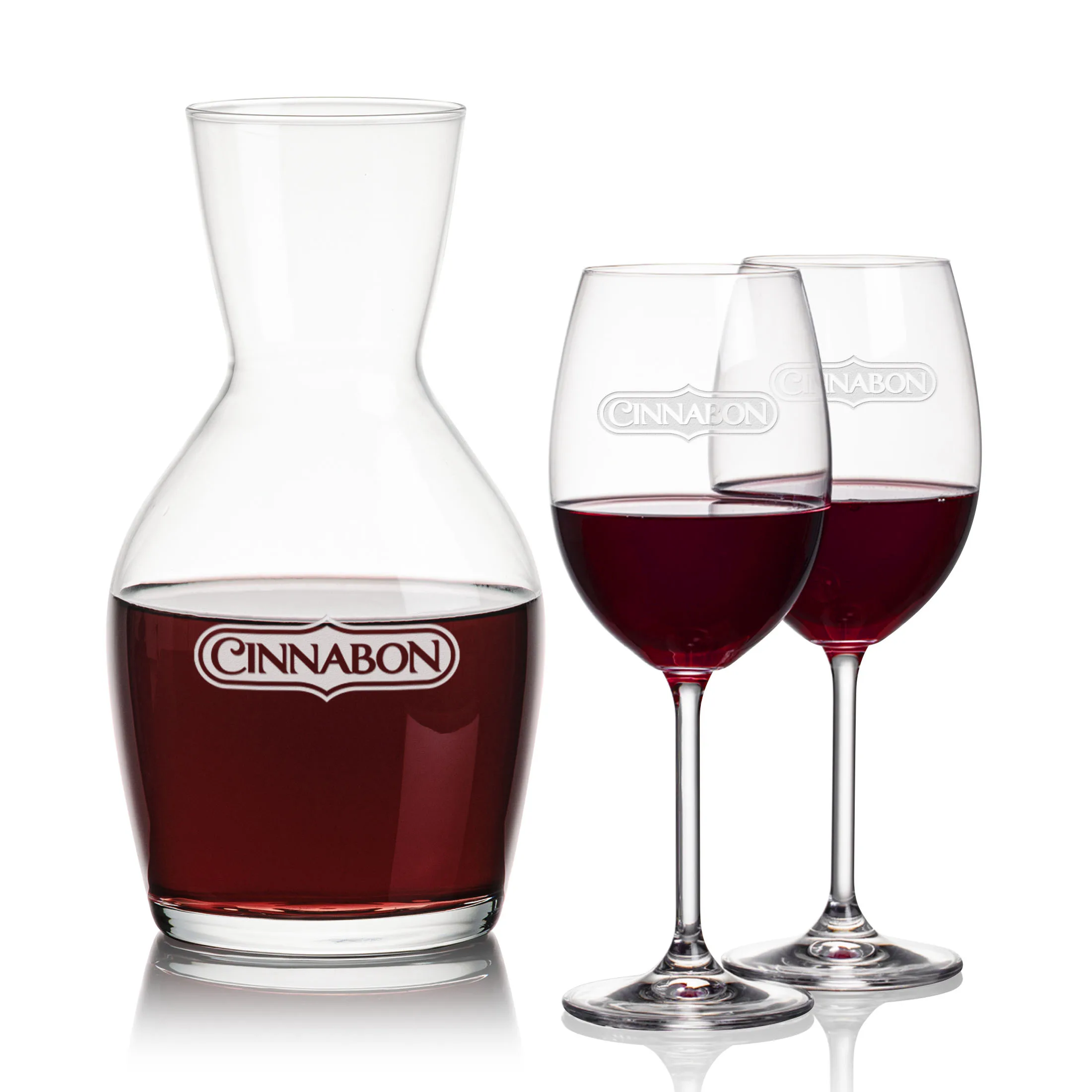 Carafe & 2 Wine