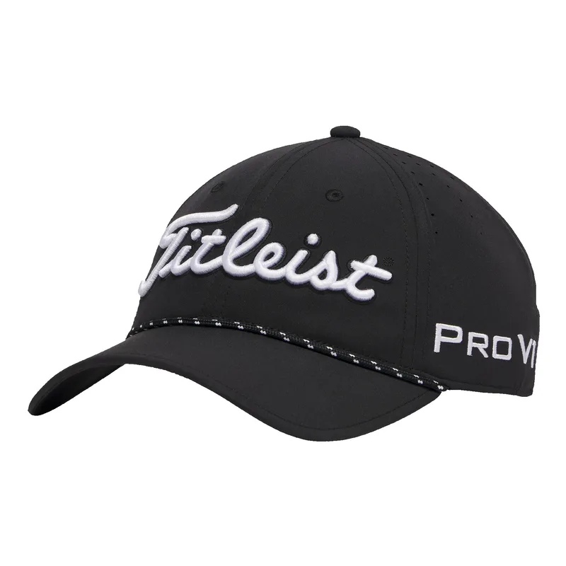 Titleist Tour Breezer Hat - Black/White