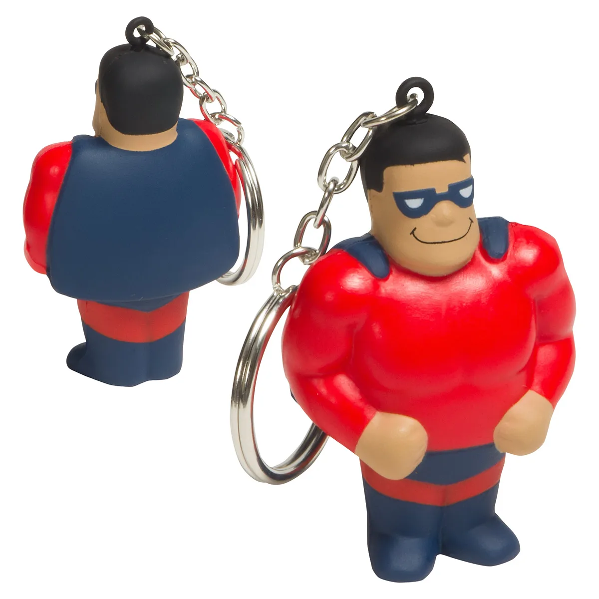 Super Hero Stress Reliever Key Chain view 2