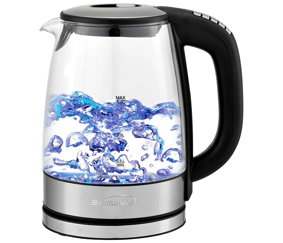 1.7 Quart Black Digital Electric Kettle