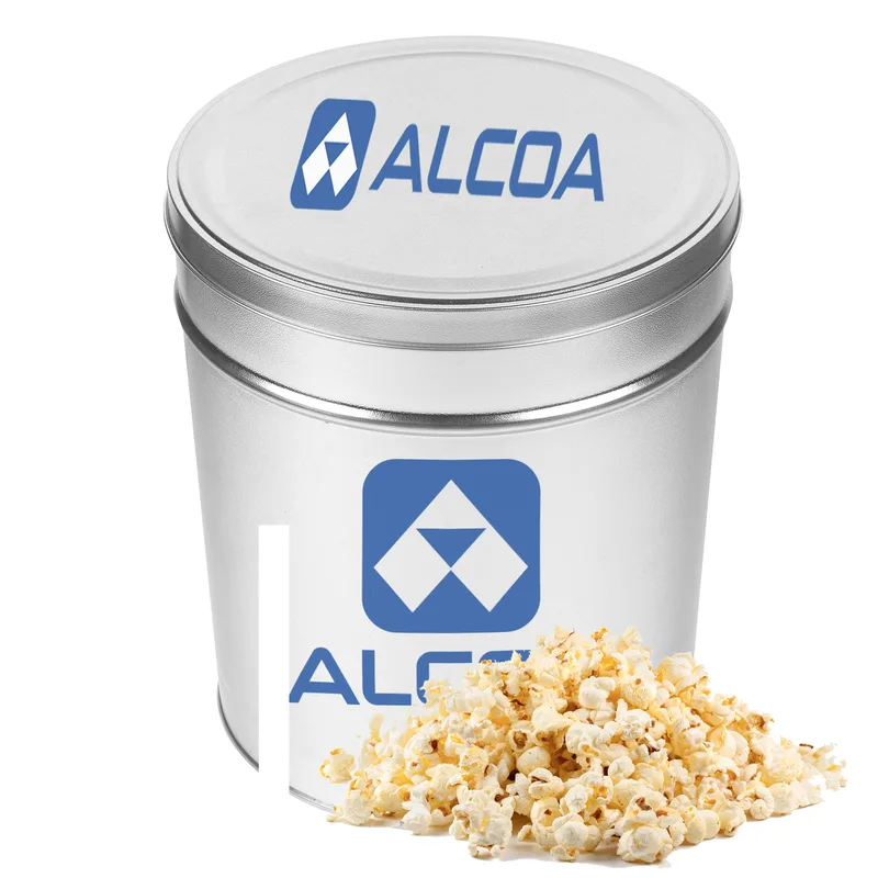 3 1/2 Gallon Popcorn Tin/Butter Popcorn