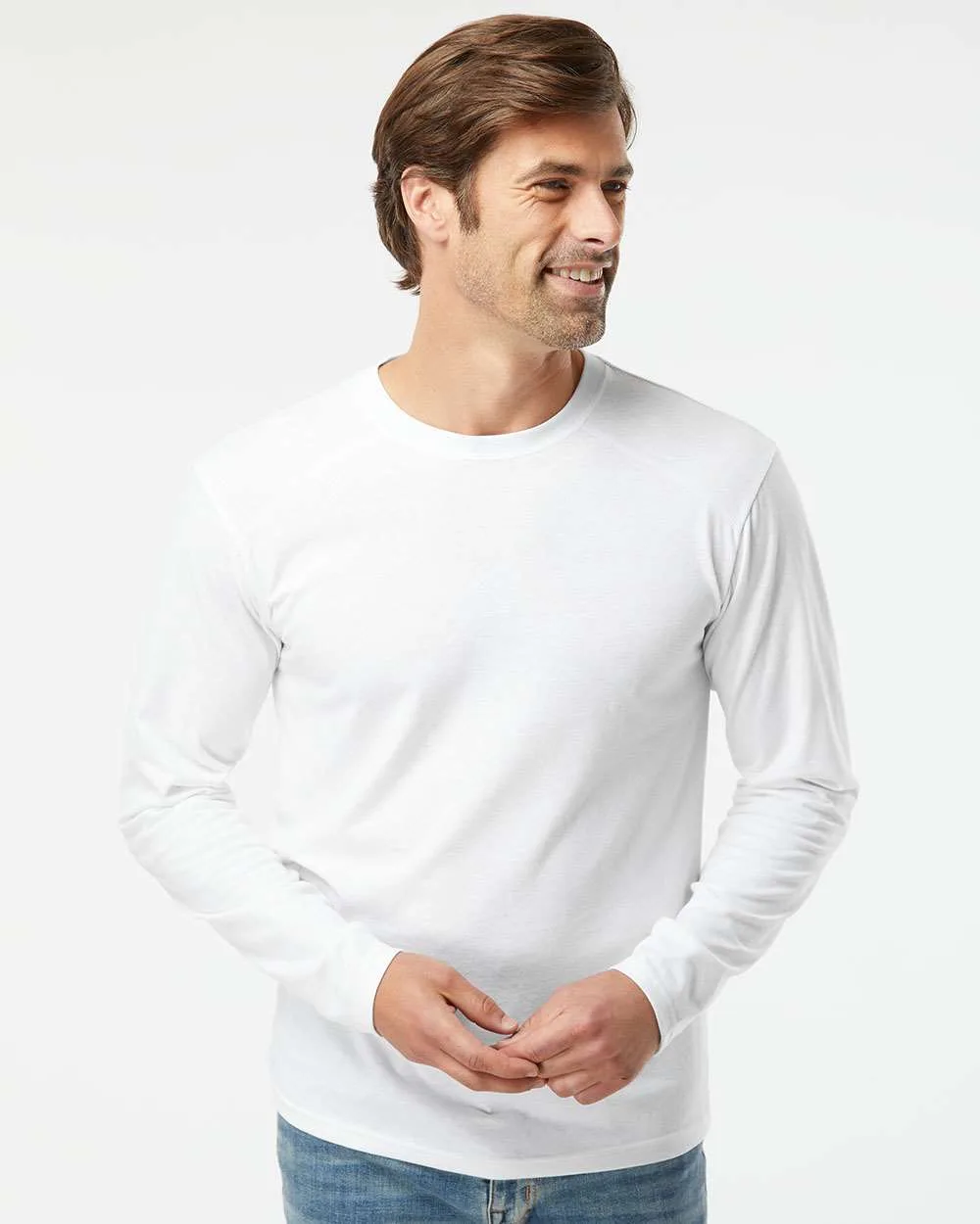 Kastlfel® Unisex RecycledSoft™ Long Sleeve T-Shirt view 4
