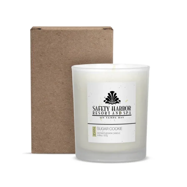 ZEN Niva Frosted Candle view 7