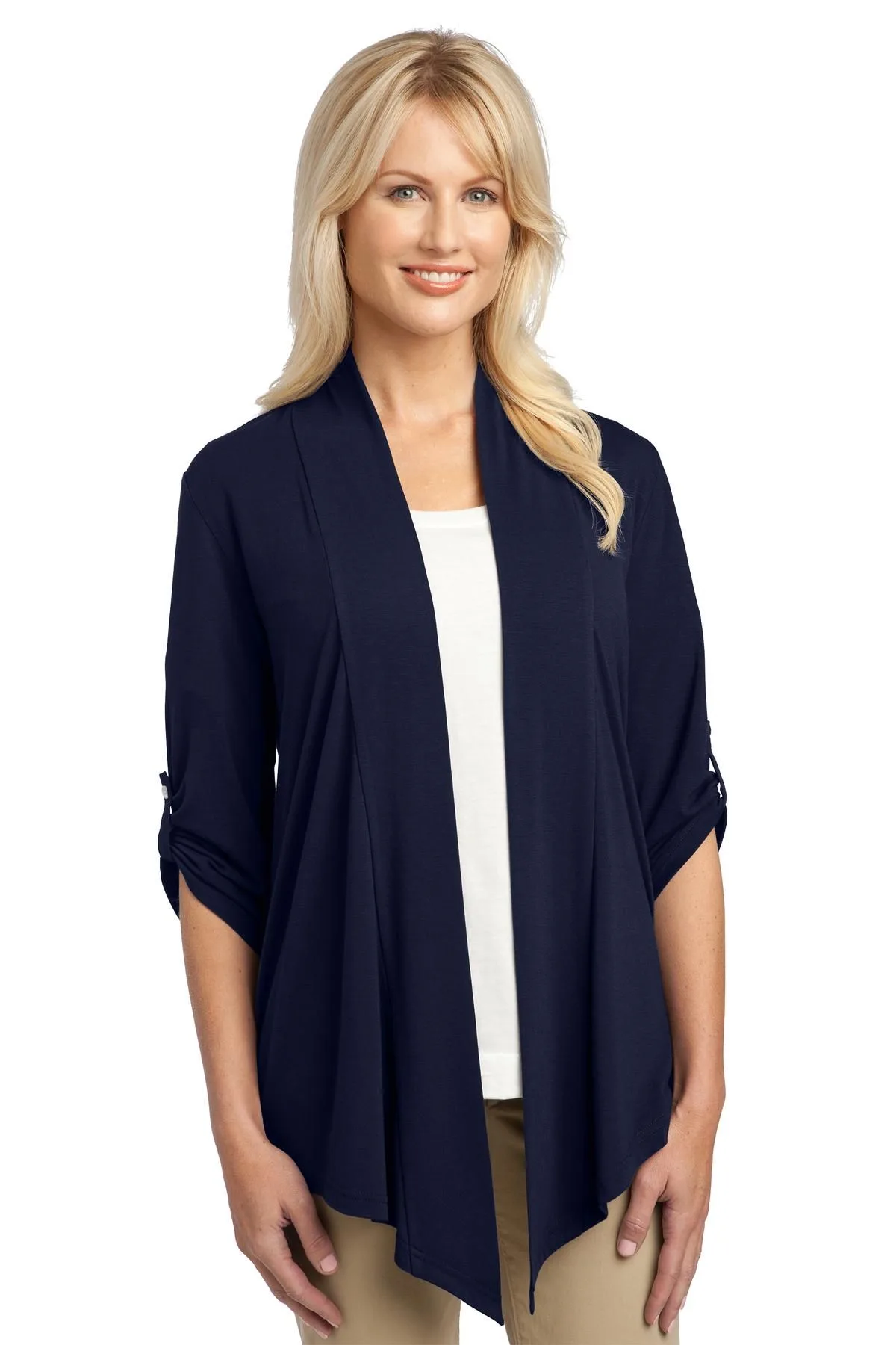 Port Authority® Women's Concept Open Cardigan. view 3