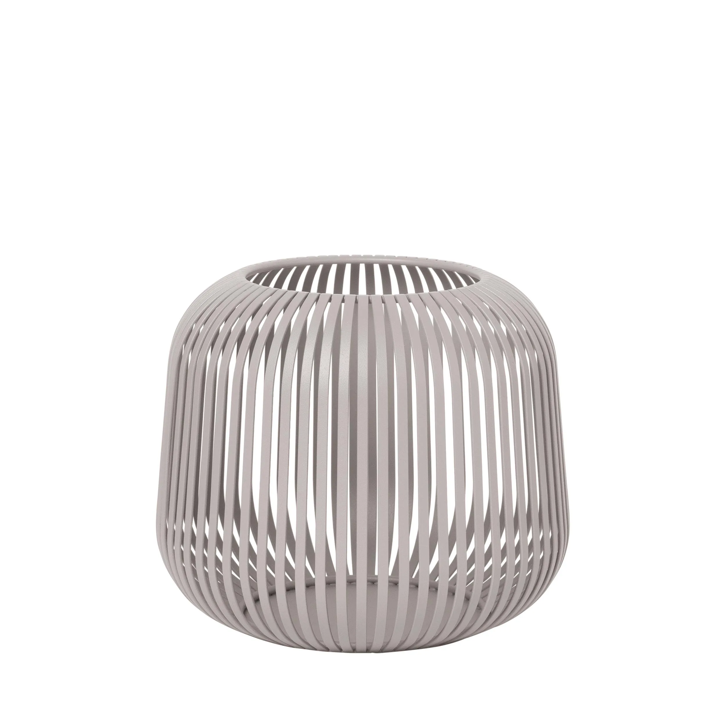 Blomus Lito Decorative Lantern Small - Mourning Dove Gray