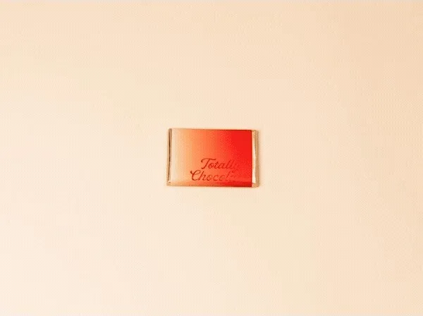 2"x 3" Small & Mighty Custom Chocolate Wrapper Bar view 3
