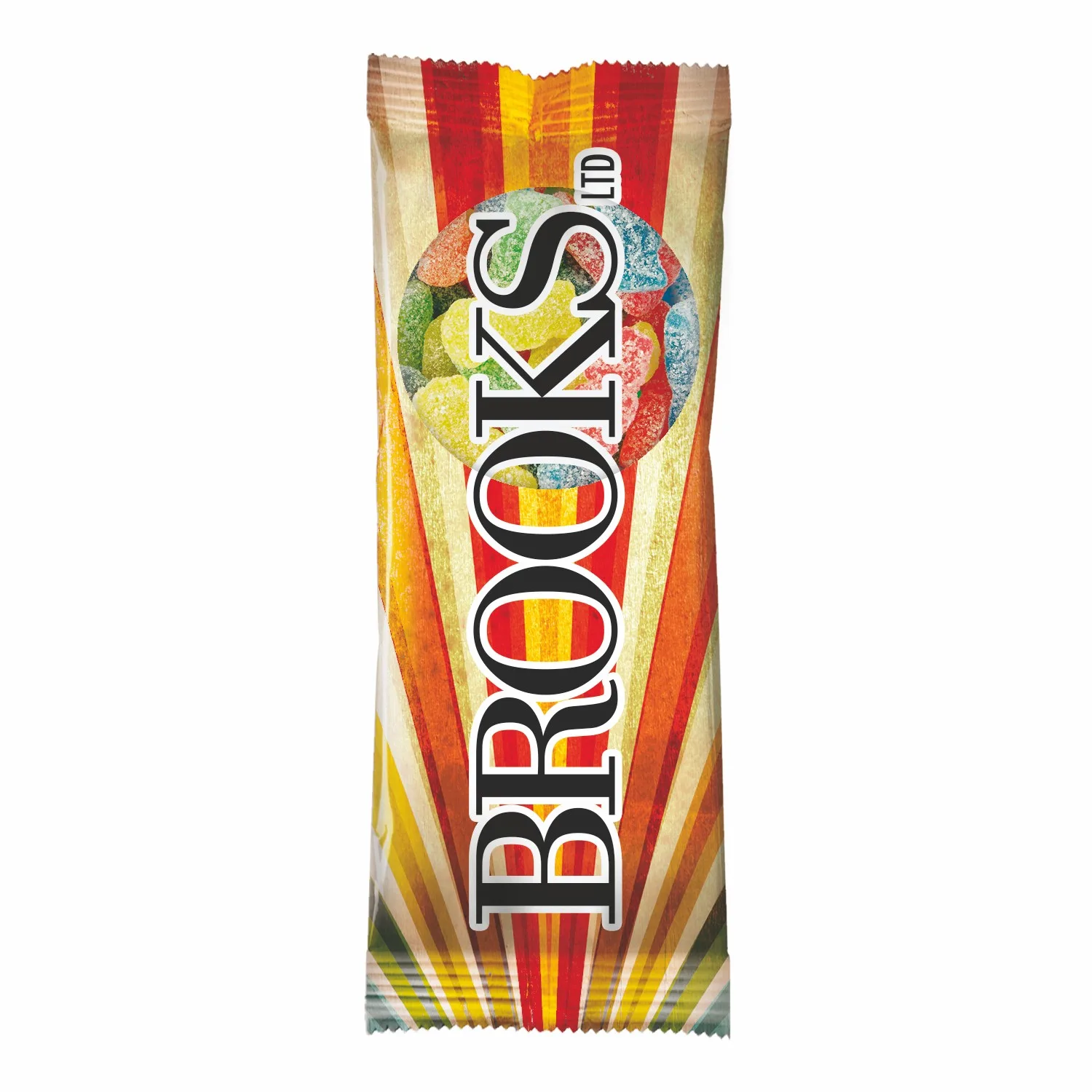 Full Color Tube DigiBag™ with Sour Kids