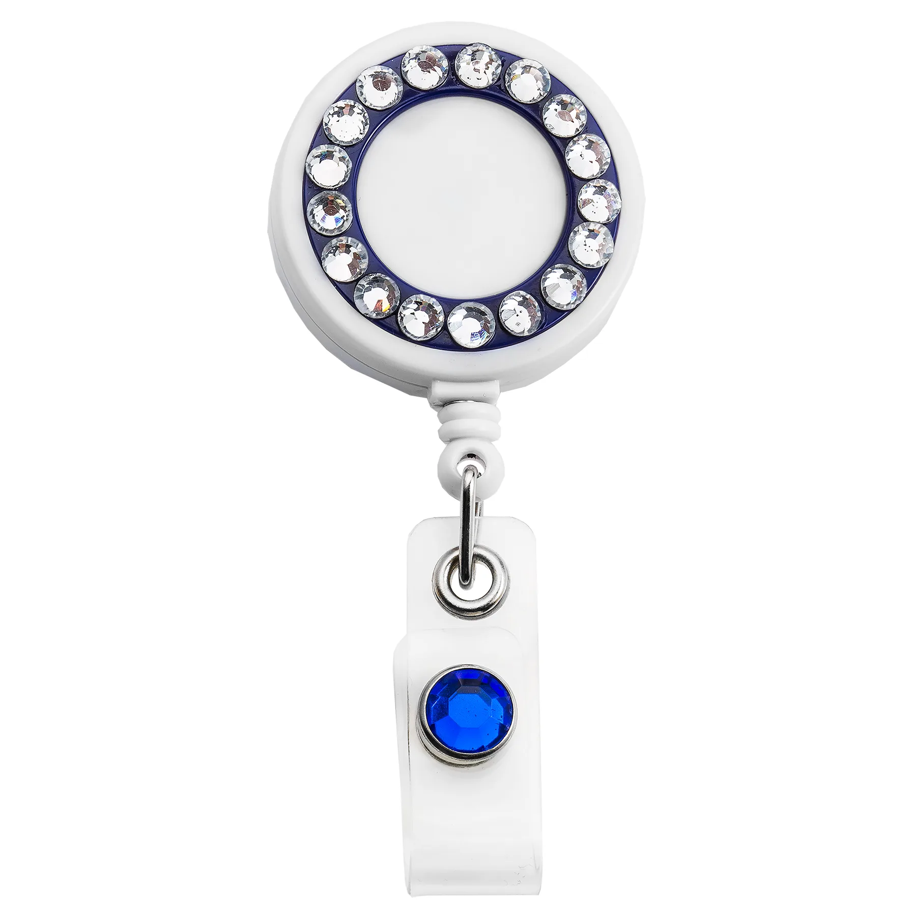 Bling Ring Retractable Badge Reel view 2