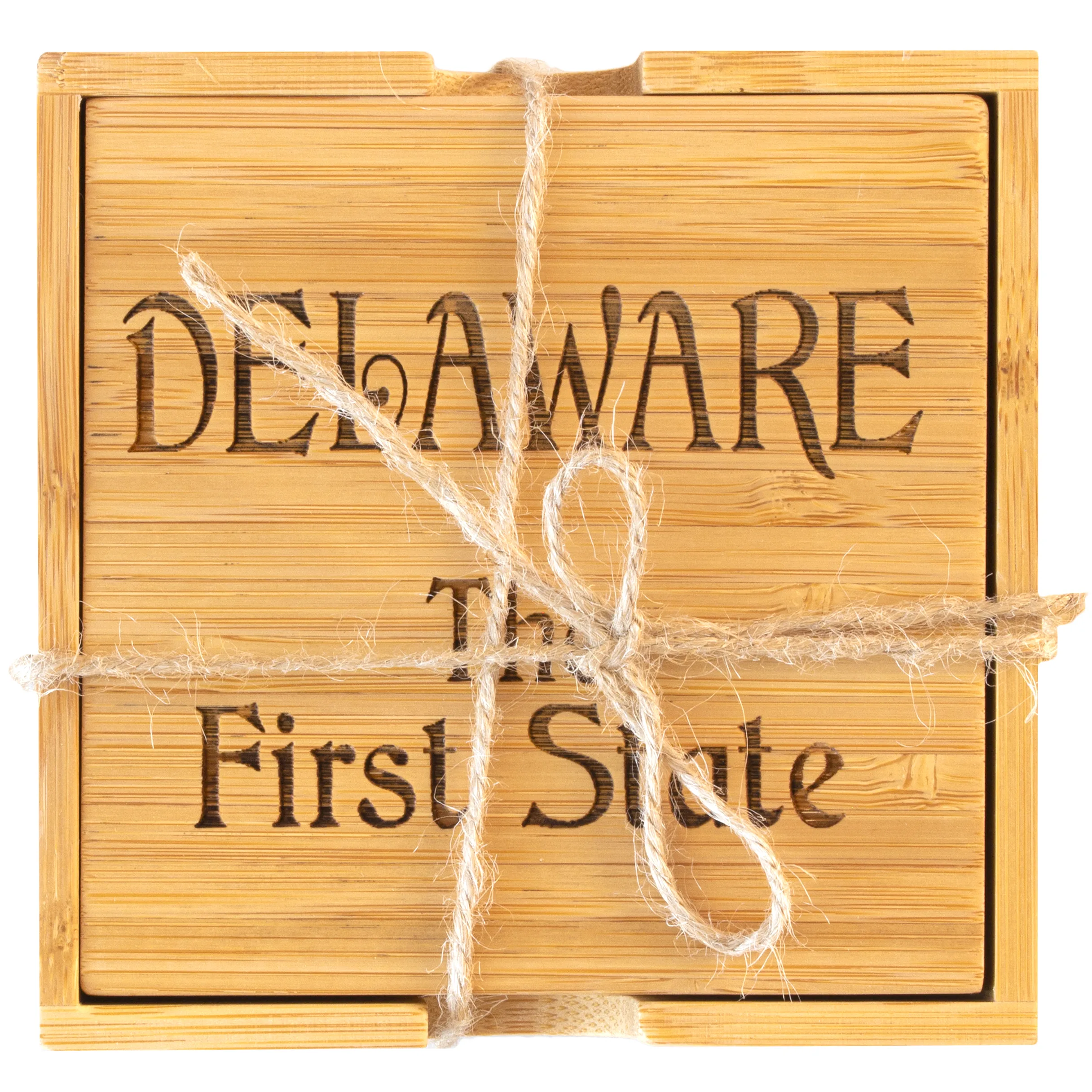 Delaware Puzzle Coaster Set view 3