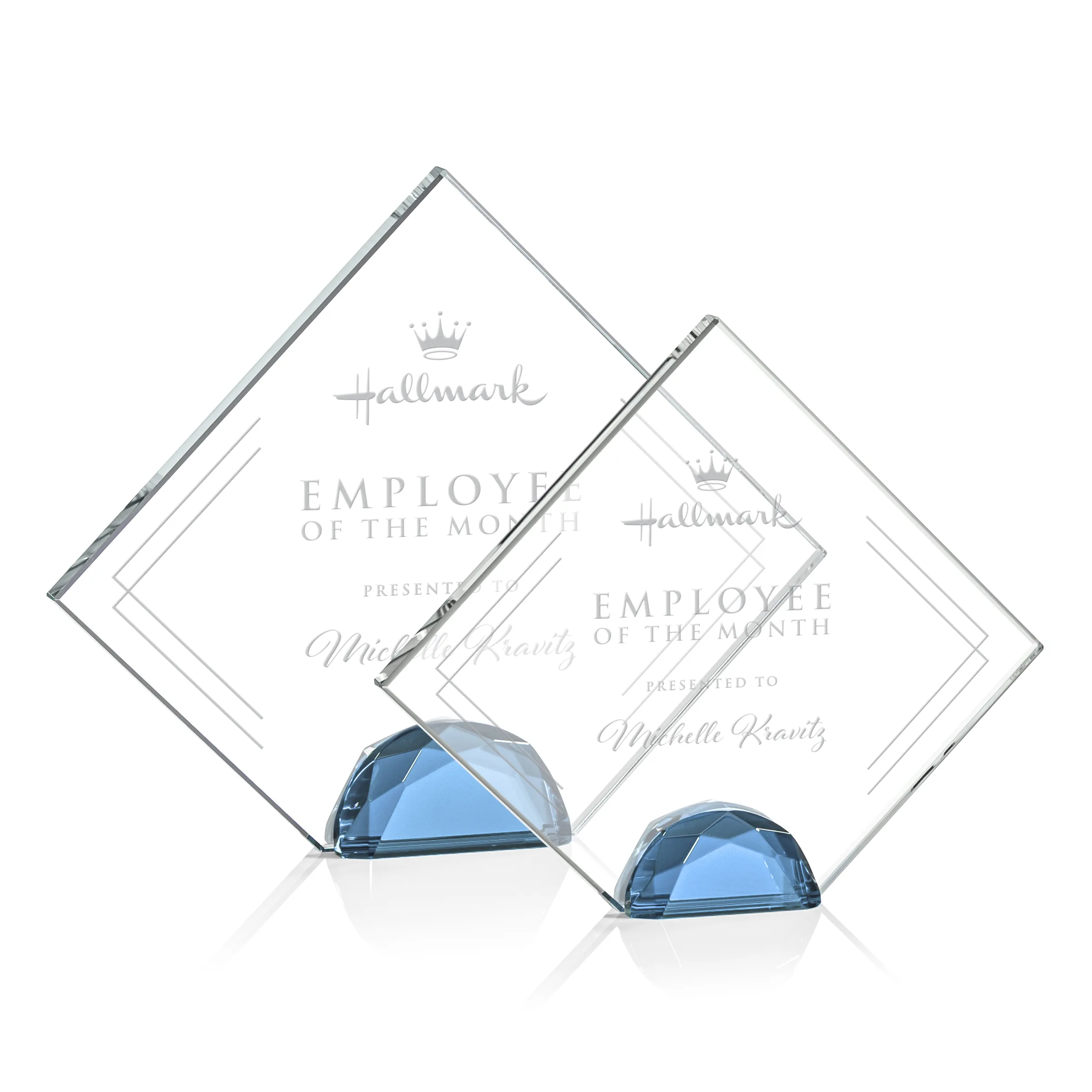 Deep Etch, Light Blue