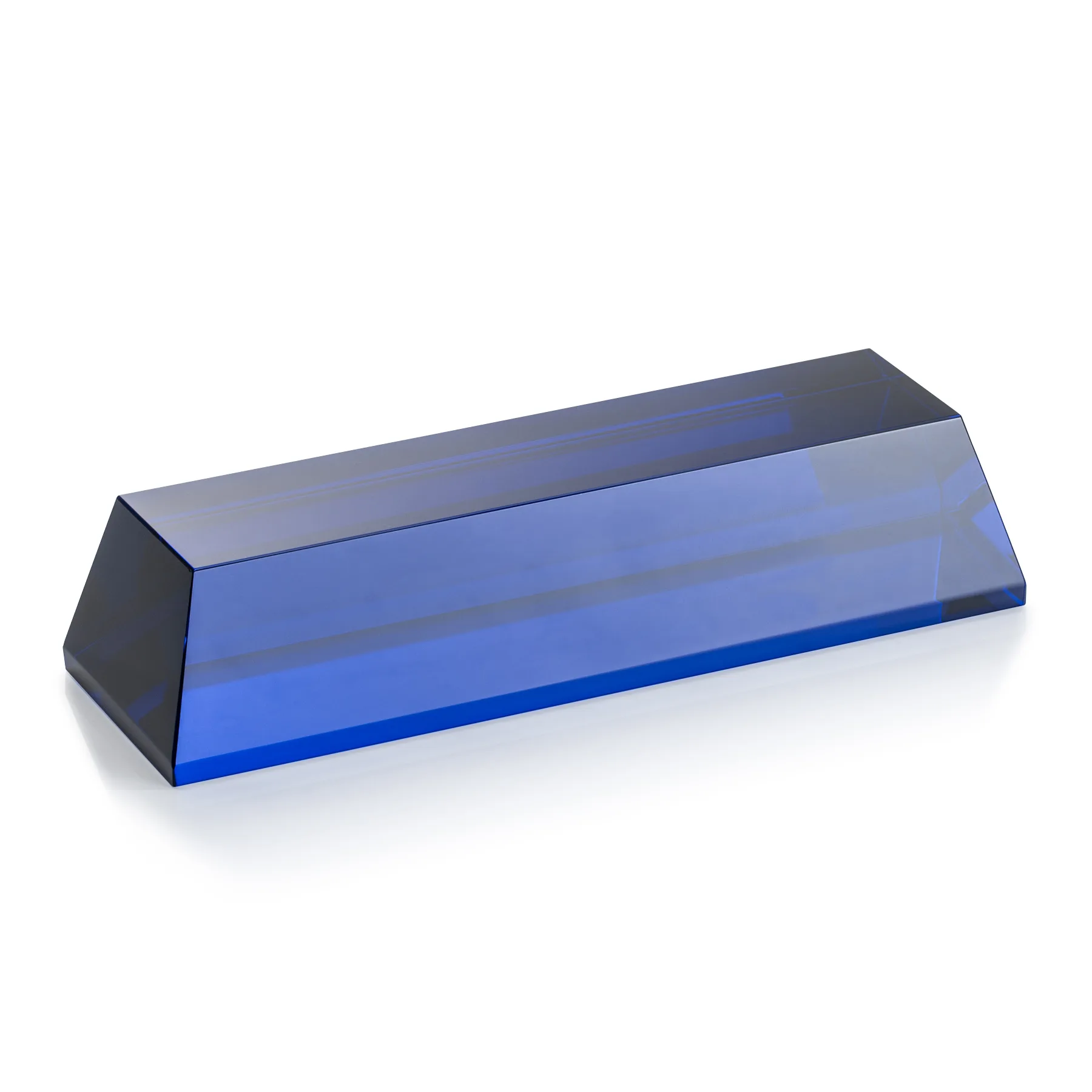 Blue, 9" x 2" x 3"