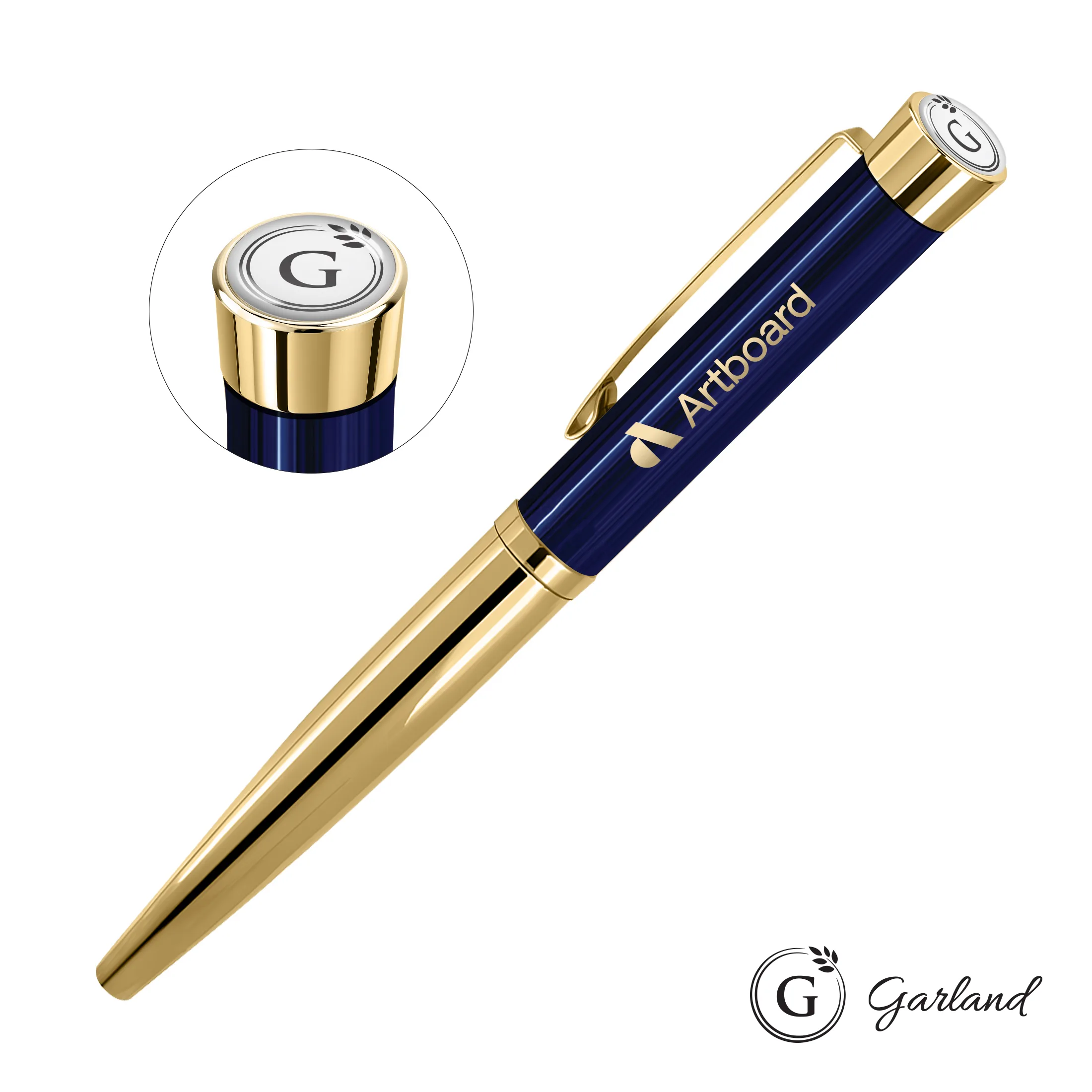 Navy Blue / Gold