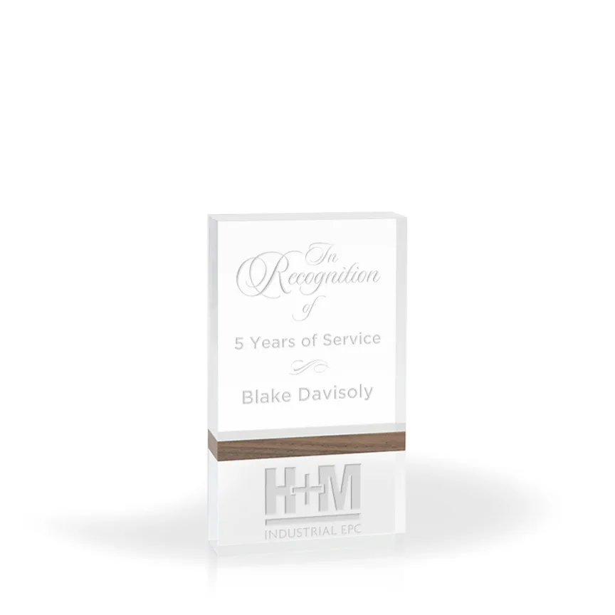 Capri Walnut Accent 4x7 Award view 3