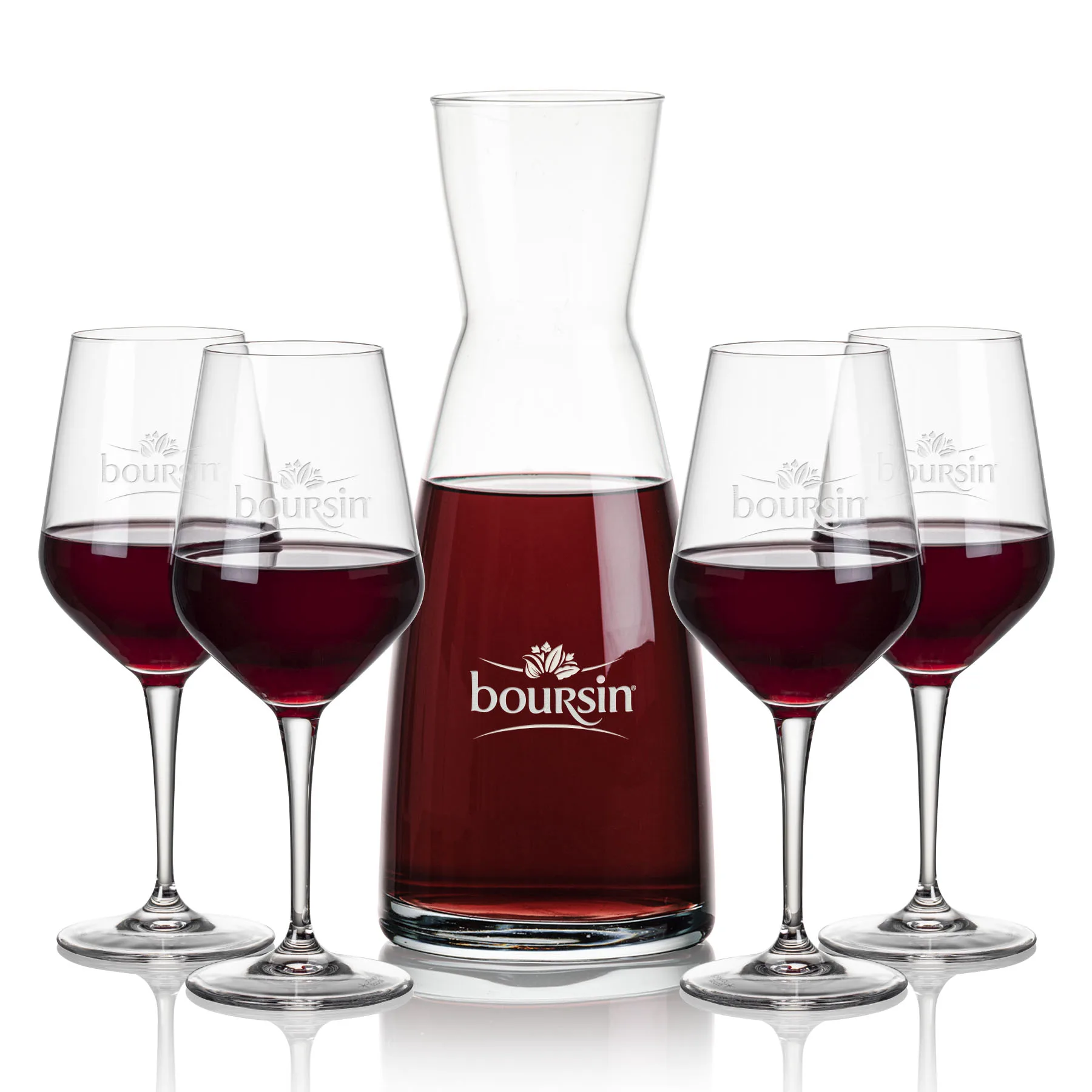 Carafe & 4 Wine