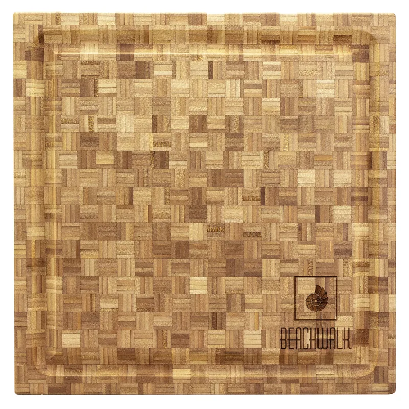 Pro Board Bamboo Carving & Cutting Board w/Juice Groove