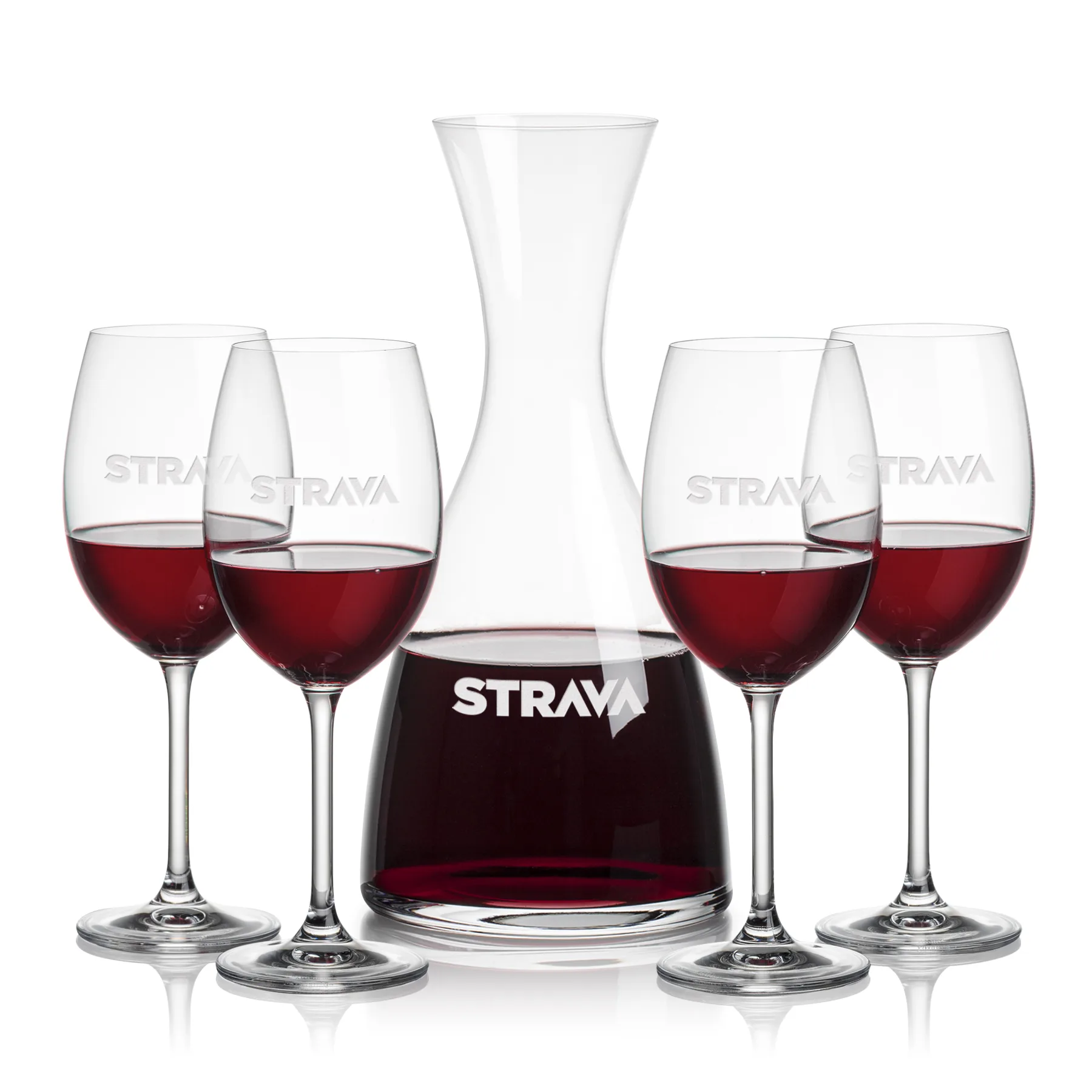 Carafe & 4 Wine