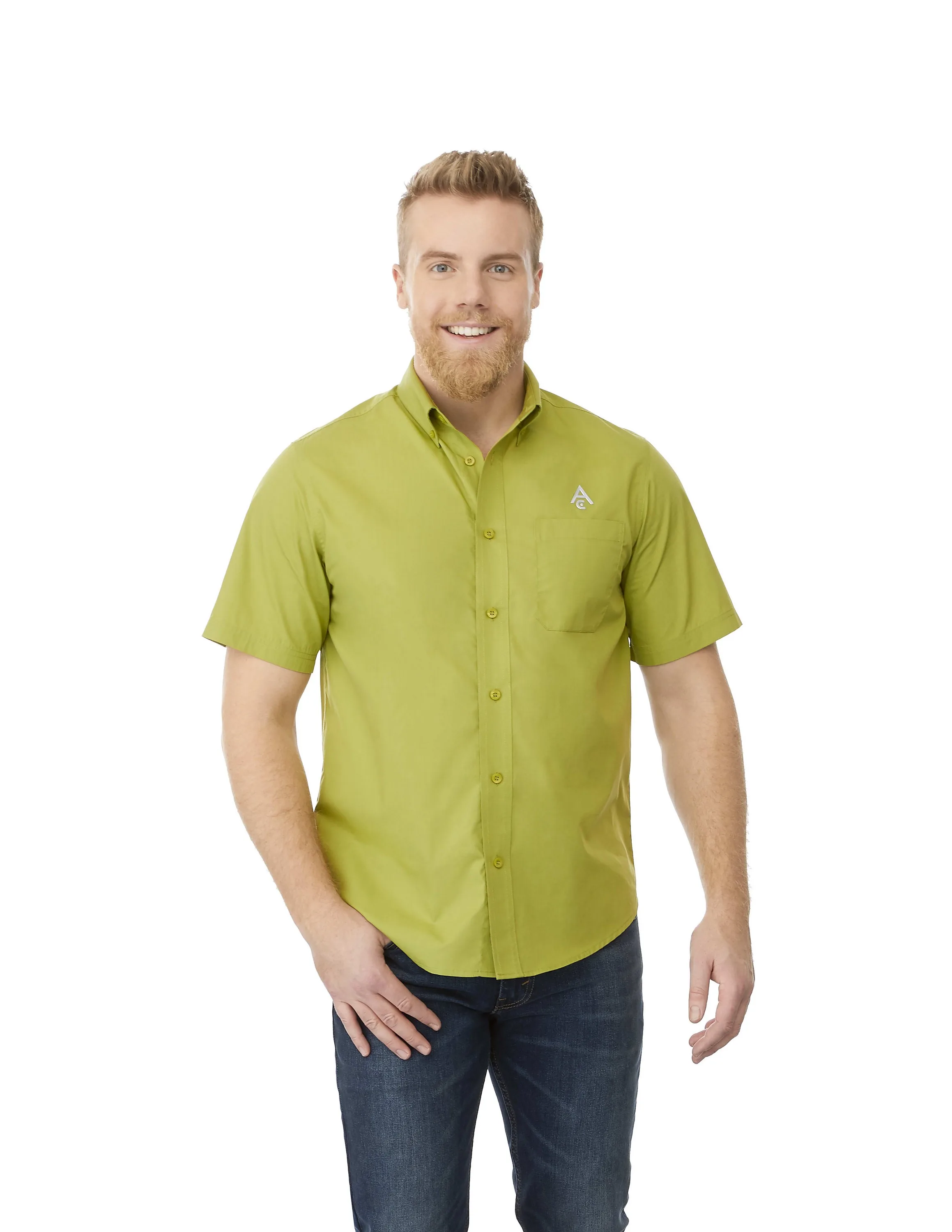 Men's COLTER Short Sleeve Button Up Shirt