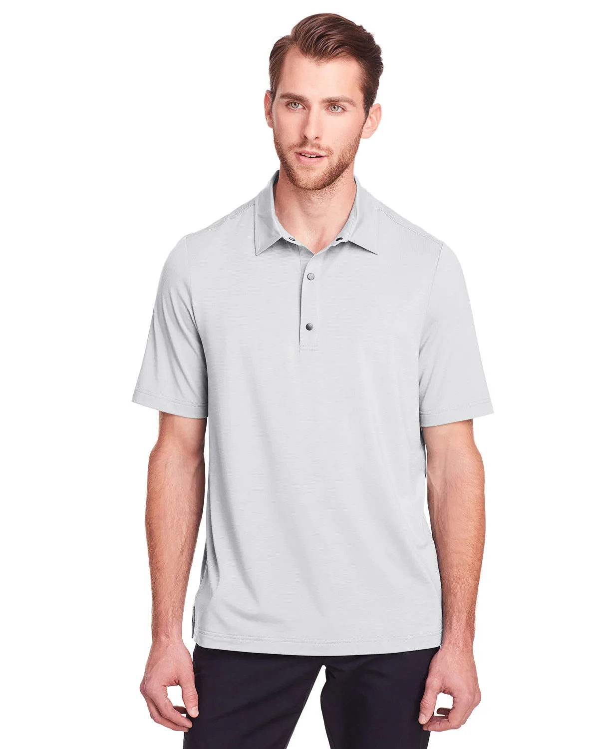 NORTH END Men's JAQ Snap-Up Stretch Performance Polo view 7