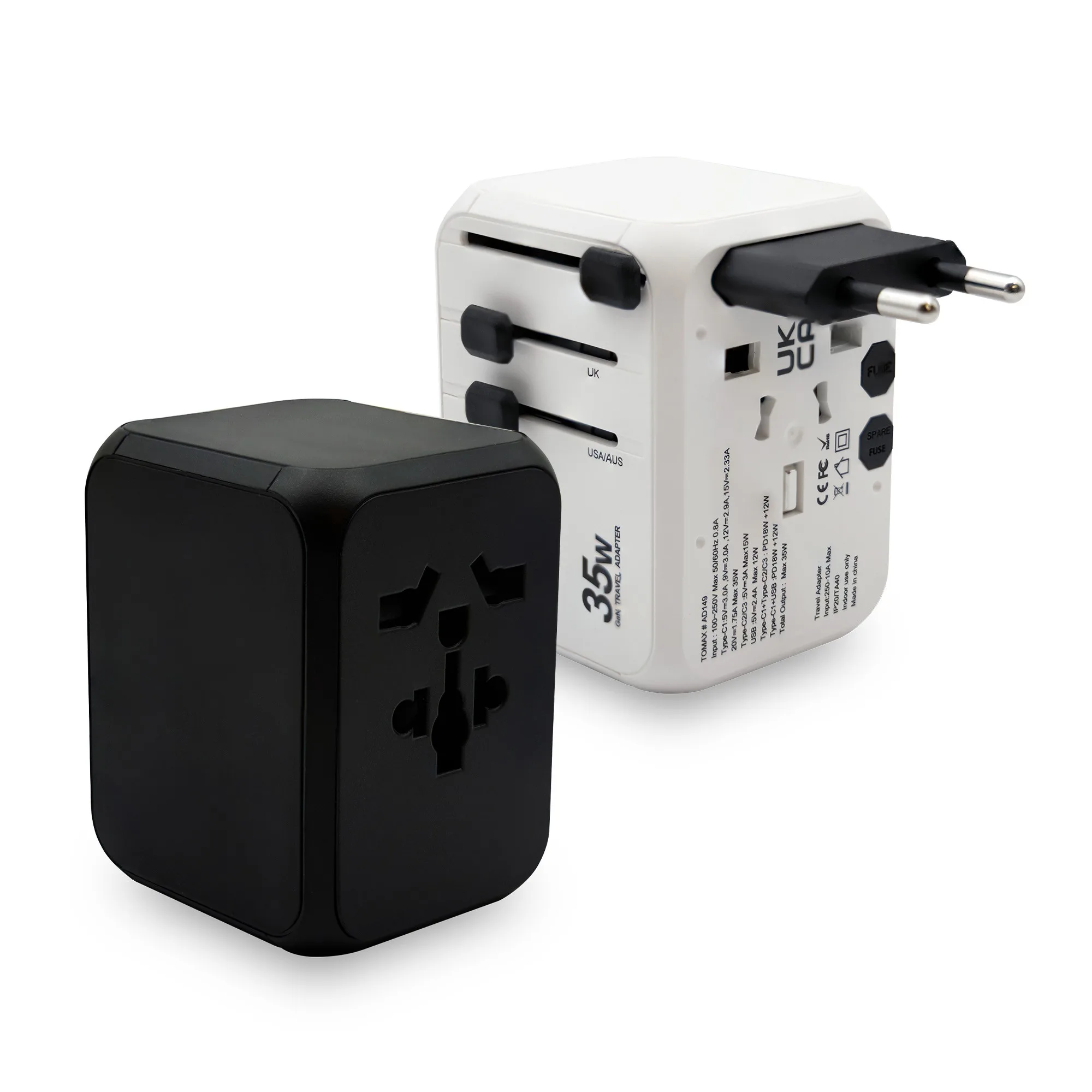 Wanderer 2.0, International Travel GaN Adapter view 2