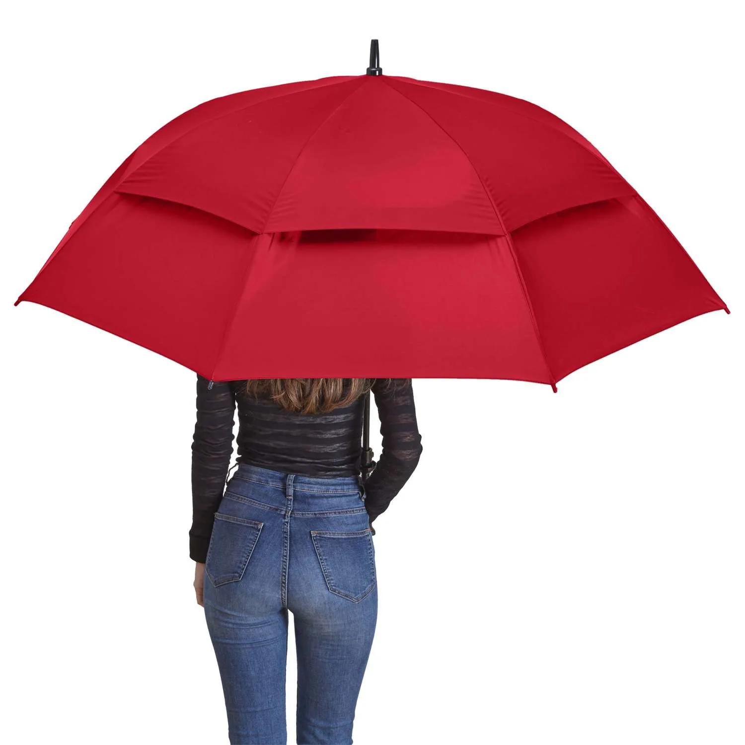Auto Challenger Golf Umbrella Full-Color Imprint 1 Panel view 5