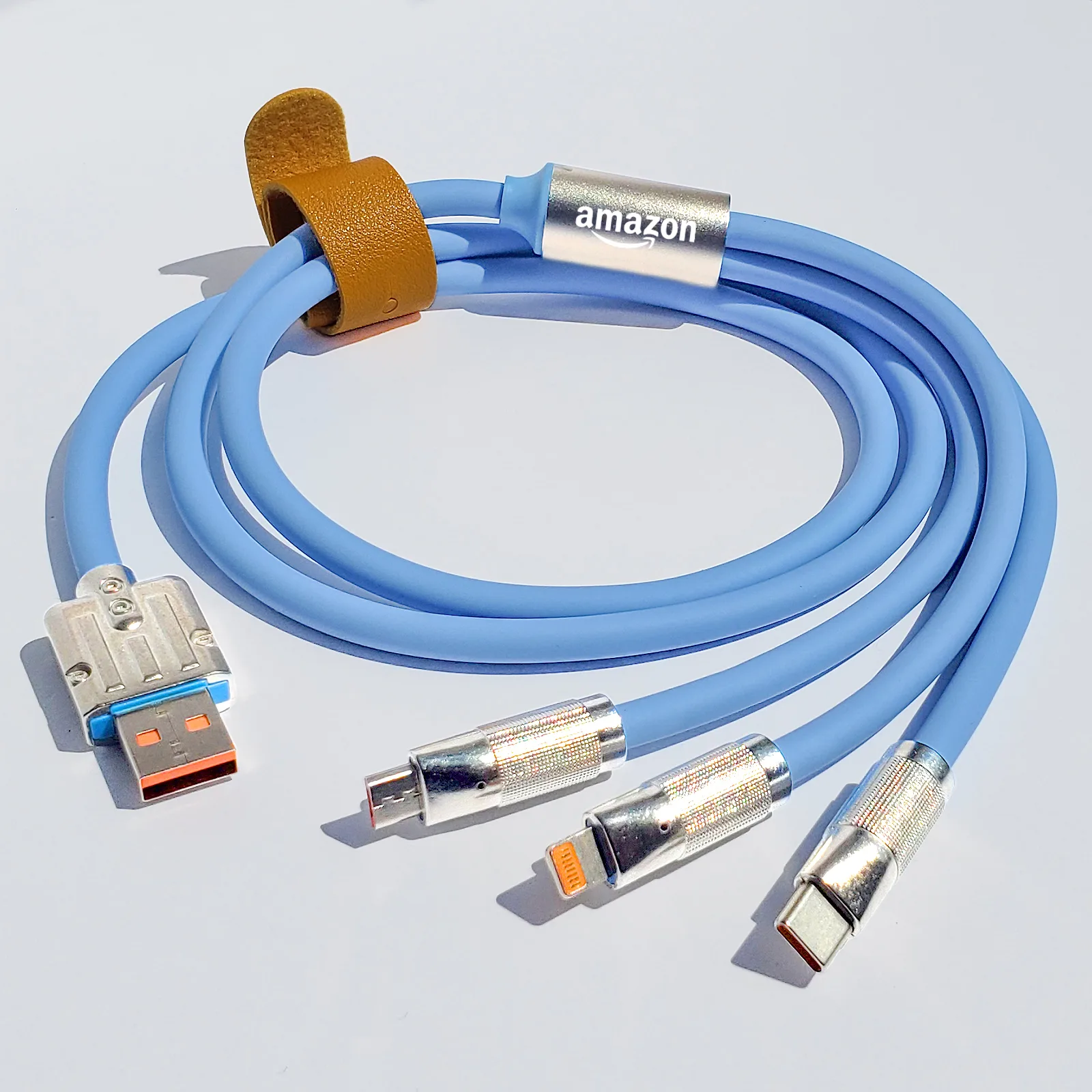 Heavy Duty 3-in-1 Charging Cable view 6