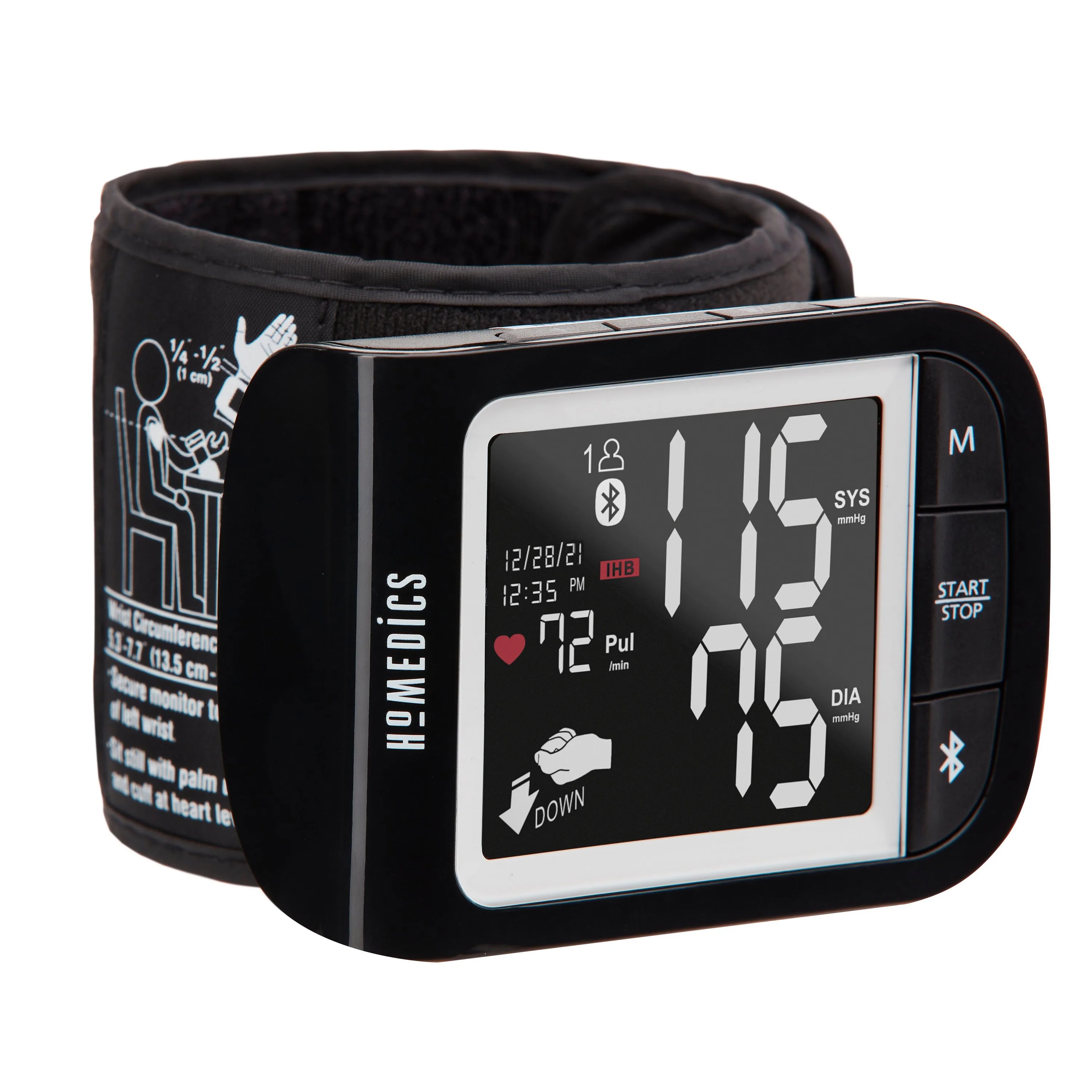 Homedics Premium Wrist Blood Pressure Monitor