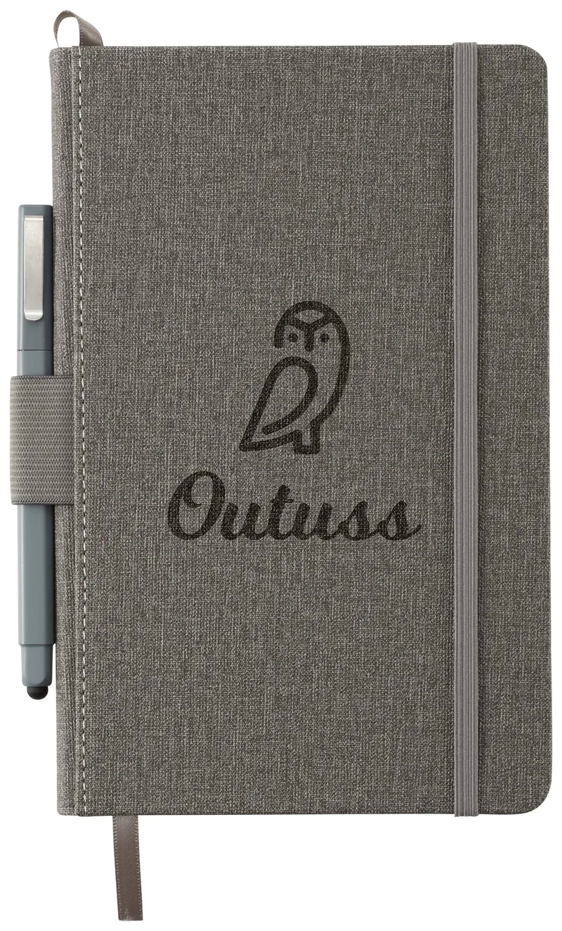 5.5'' x 8.5'' FSC® Mix Heathered Hard Bound Journal