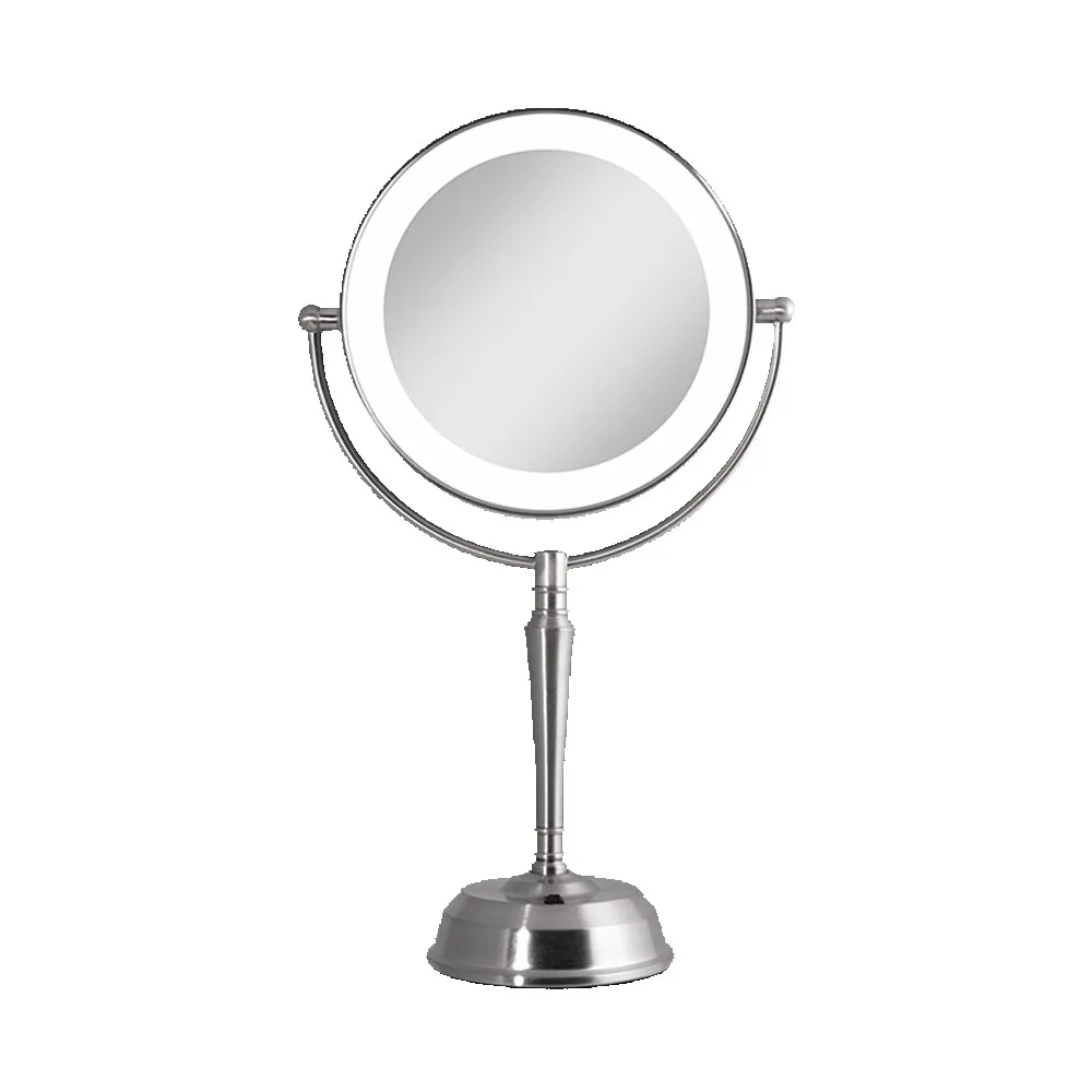 Zadro LED Lighted Vanity Mirror with Rechargeable Battery & USB Port 10X/1X