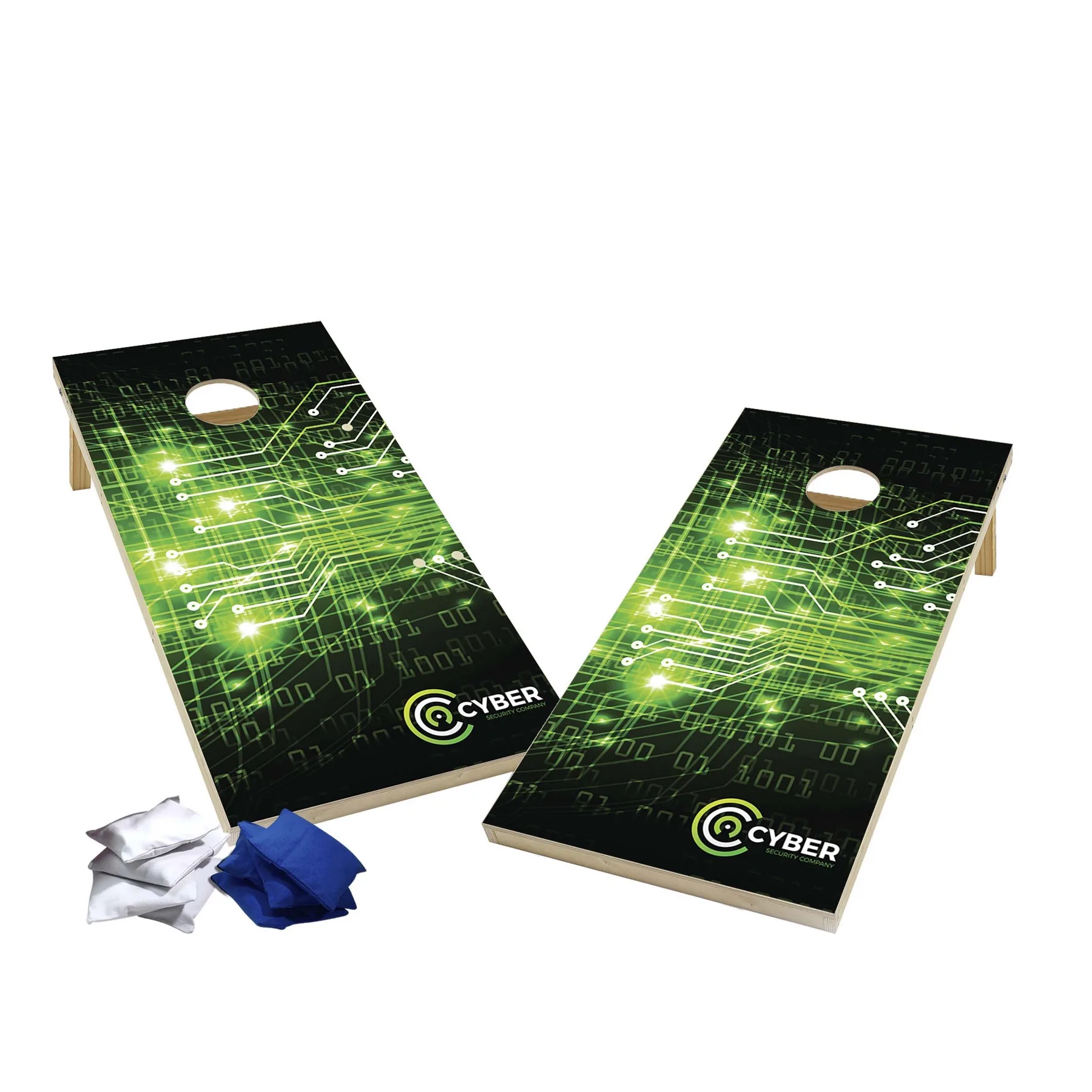 Wood Cornhole Plus with 8 Bean Bags view 7