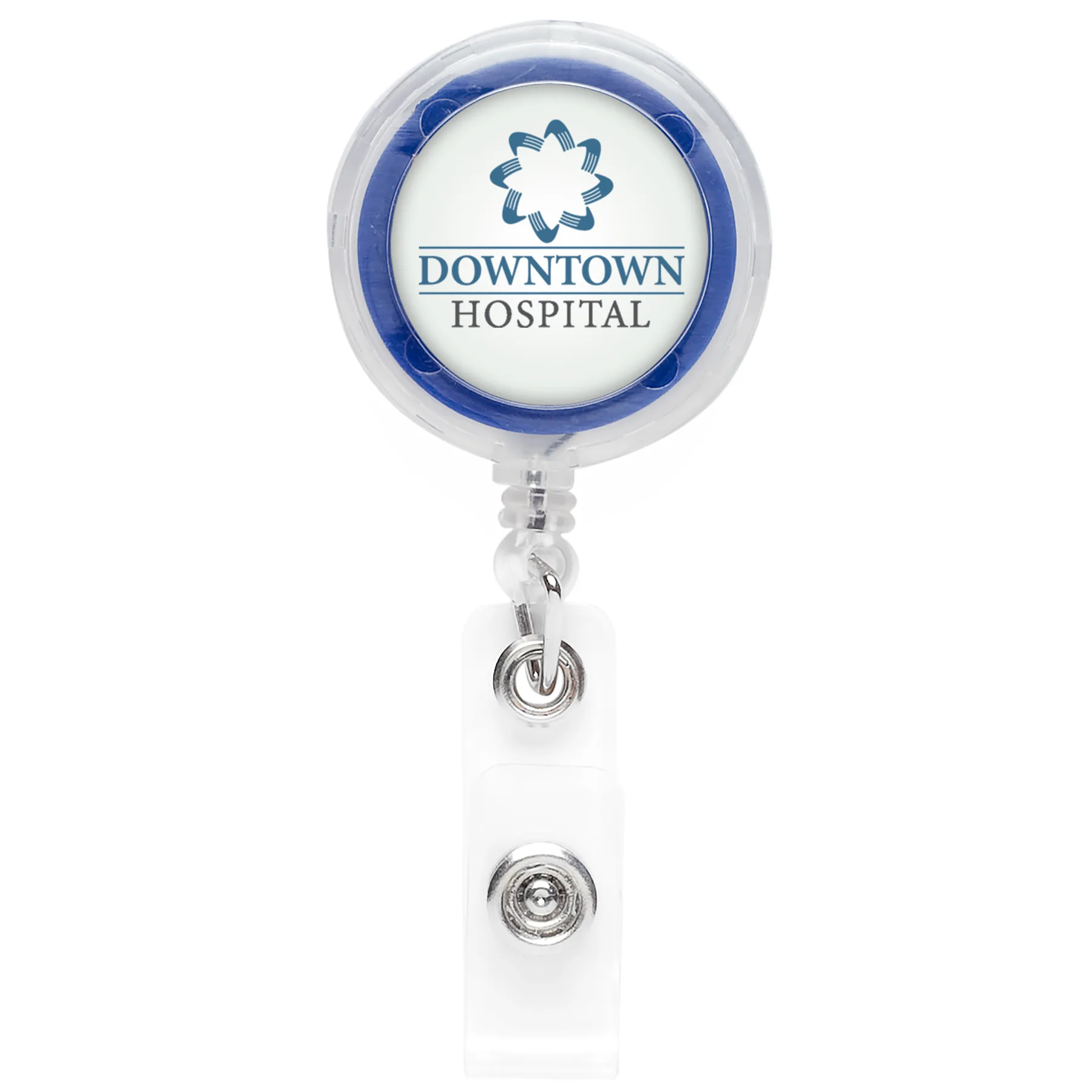Jumbo See-Thru Retractable Badge Reel view 5