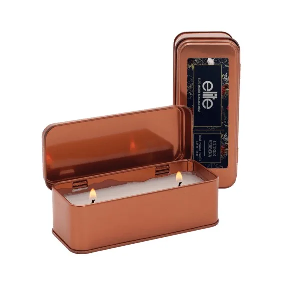 2.25 oz. Scented Copper Rectangular Candle view 5