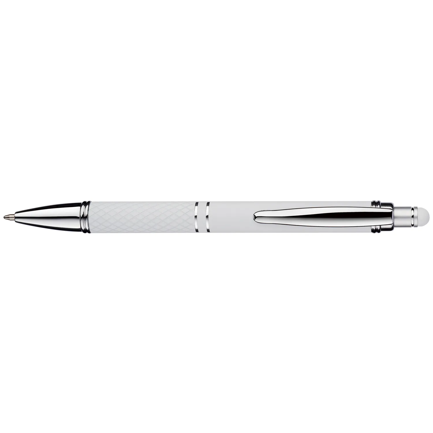 White/Silver Blank Front