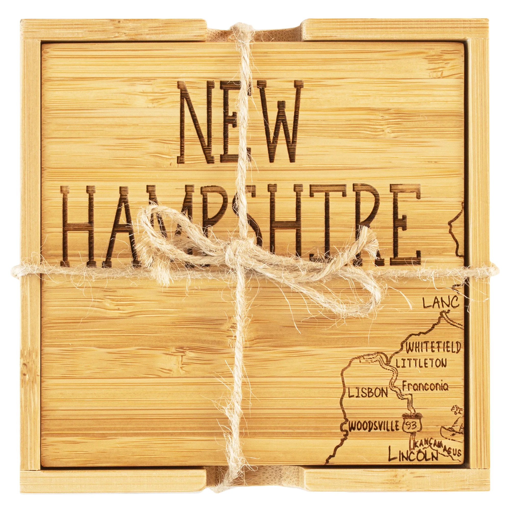 New Hampshire Puzzle Coaster Set view 5